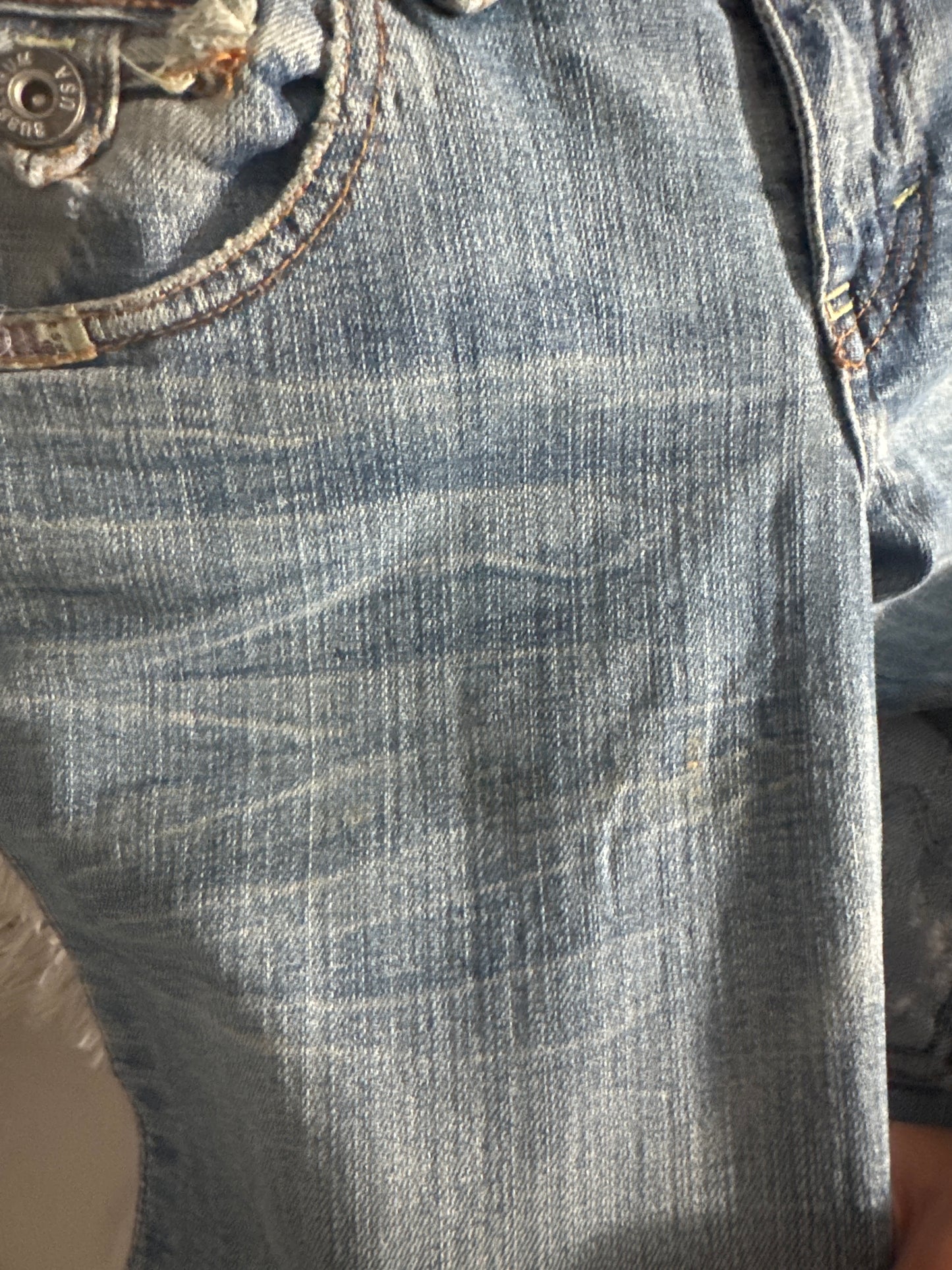 Lågmidjade jeans stl: S
