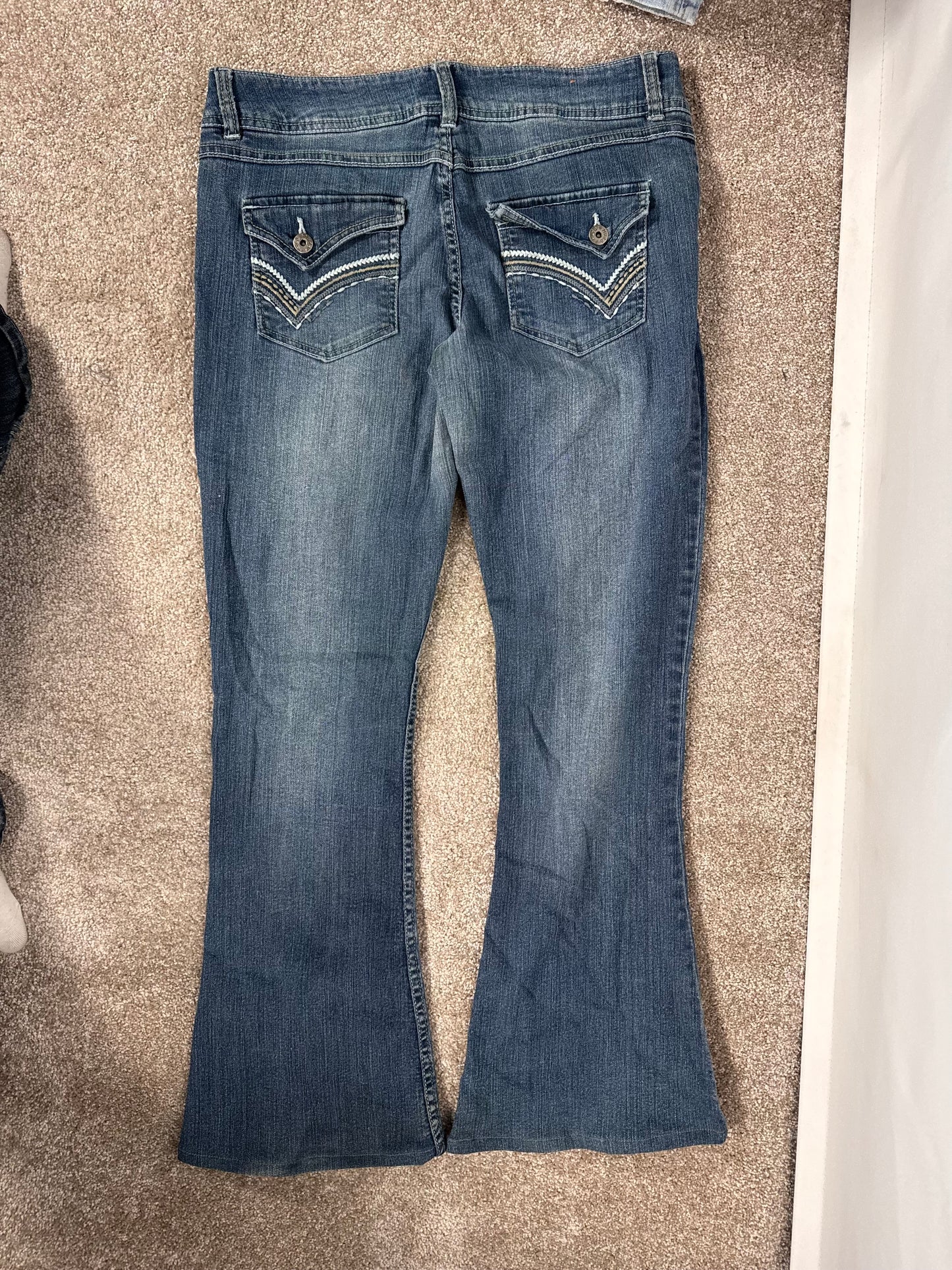 Lågmidjade jeans stl: M