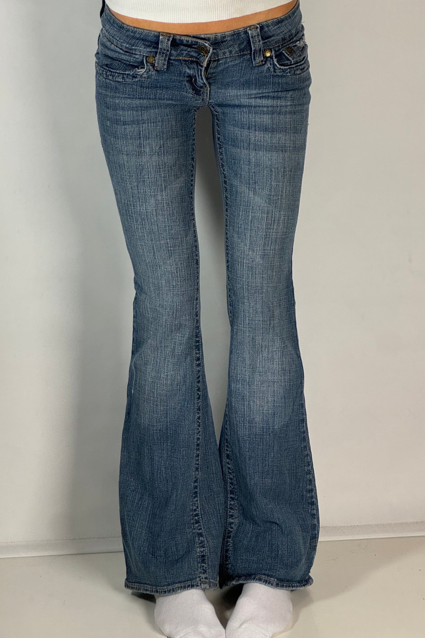 Lågmidjade jeans stl: XXS