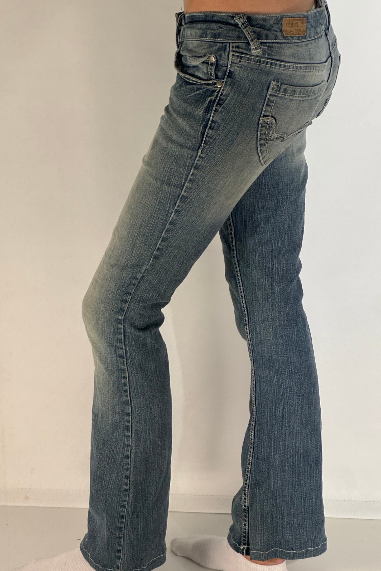 Lågmidjade jeans stl: XS