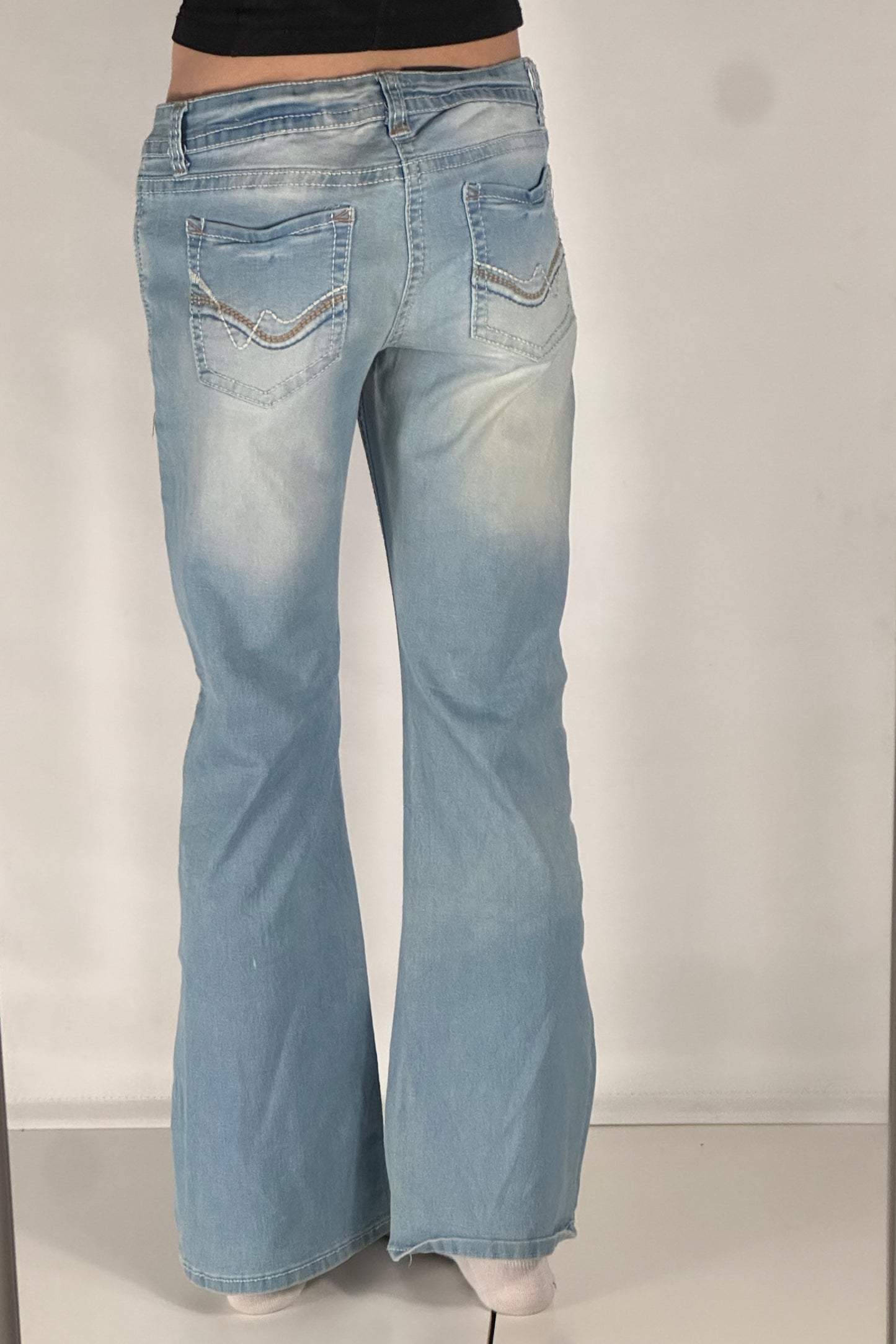 Lågmidjade jeans stl: L