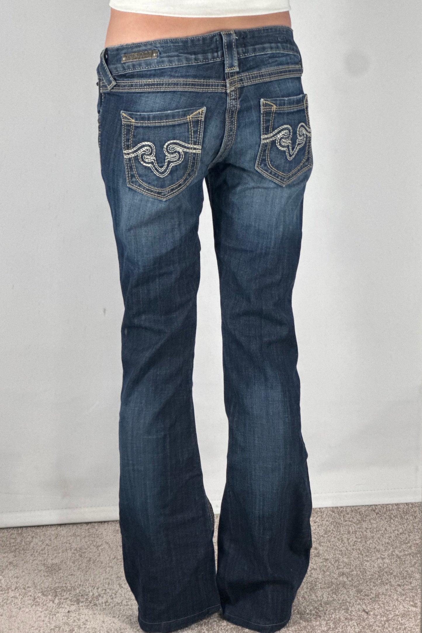 Lågmidjade jeans stl: S