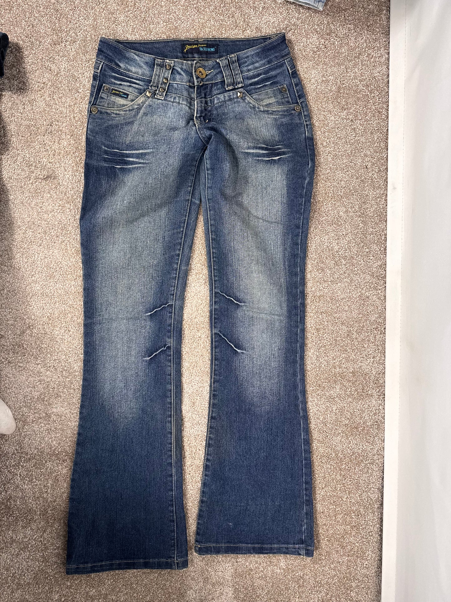 Lågmidjade jeans stl: XS