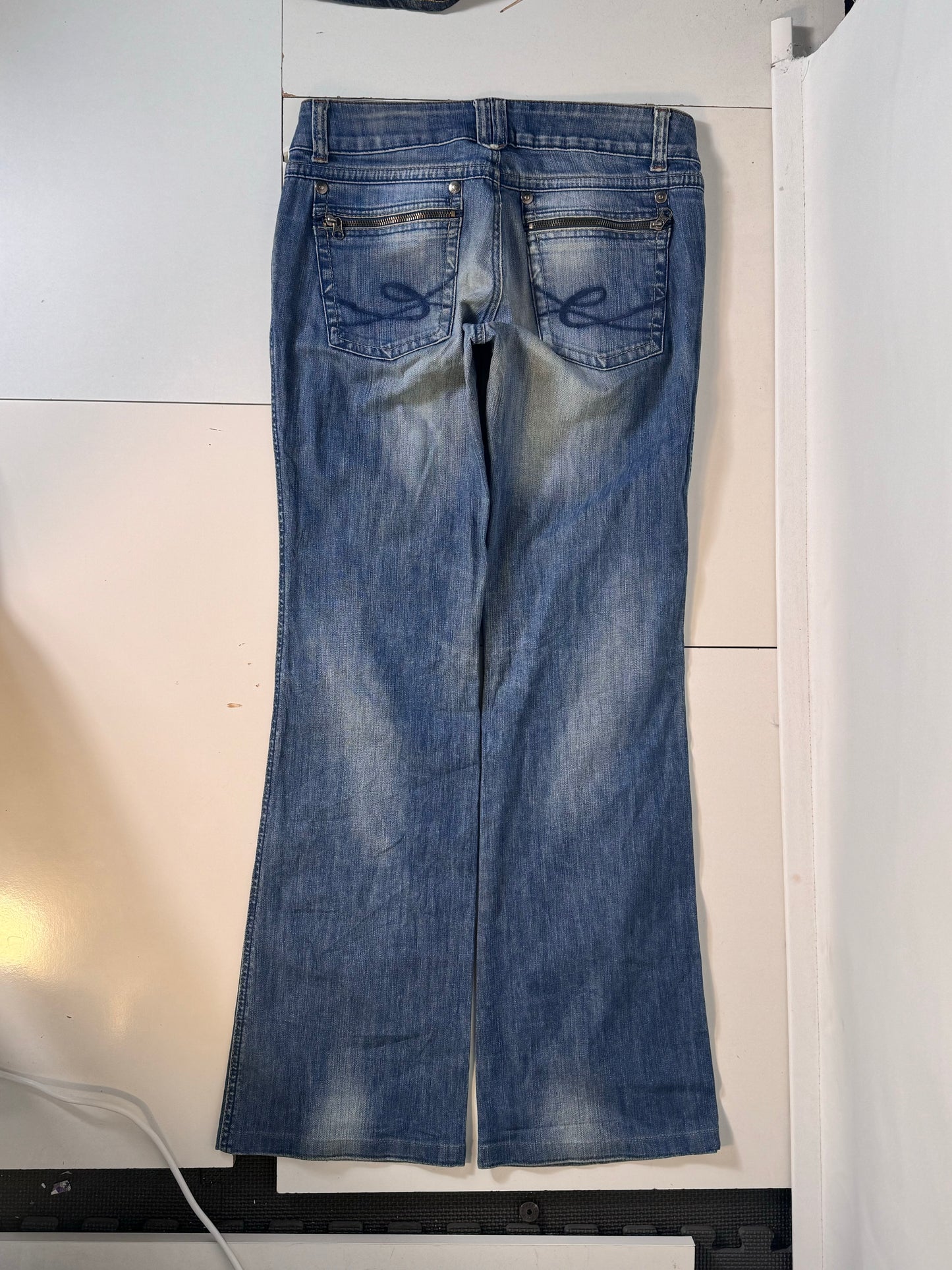 Lågmidjade jeans stl: S