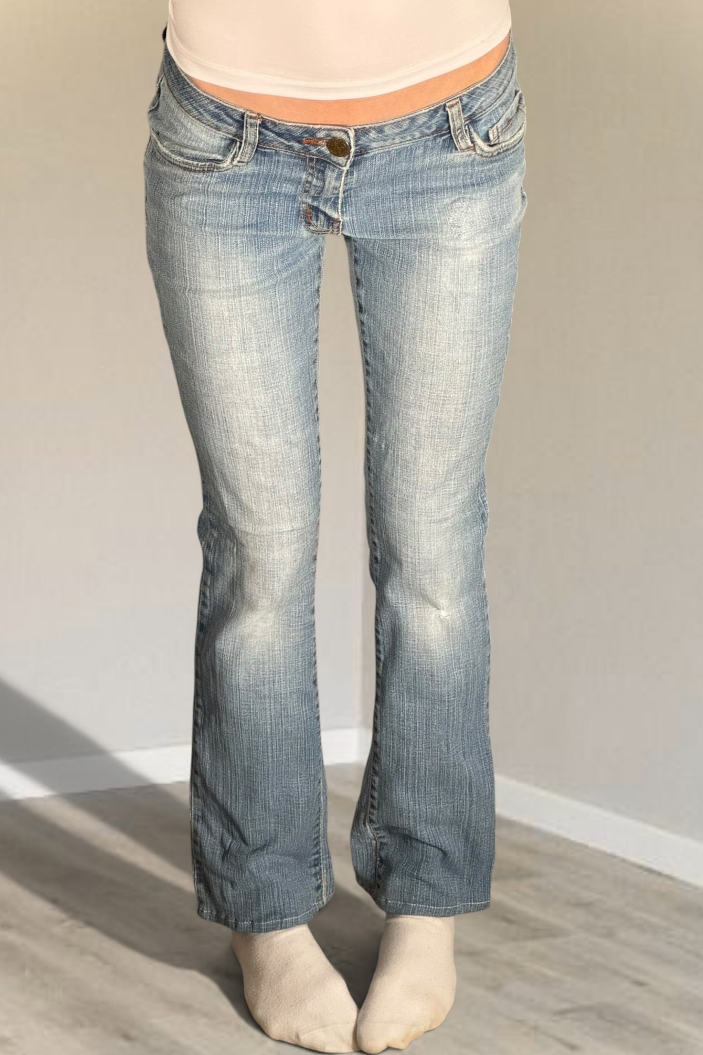Lågmidjade jeans stl: XS