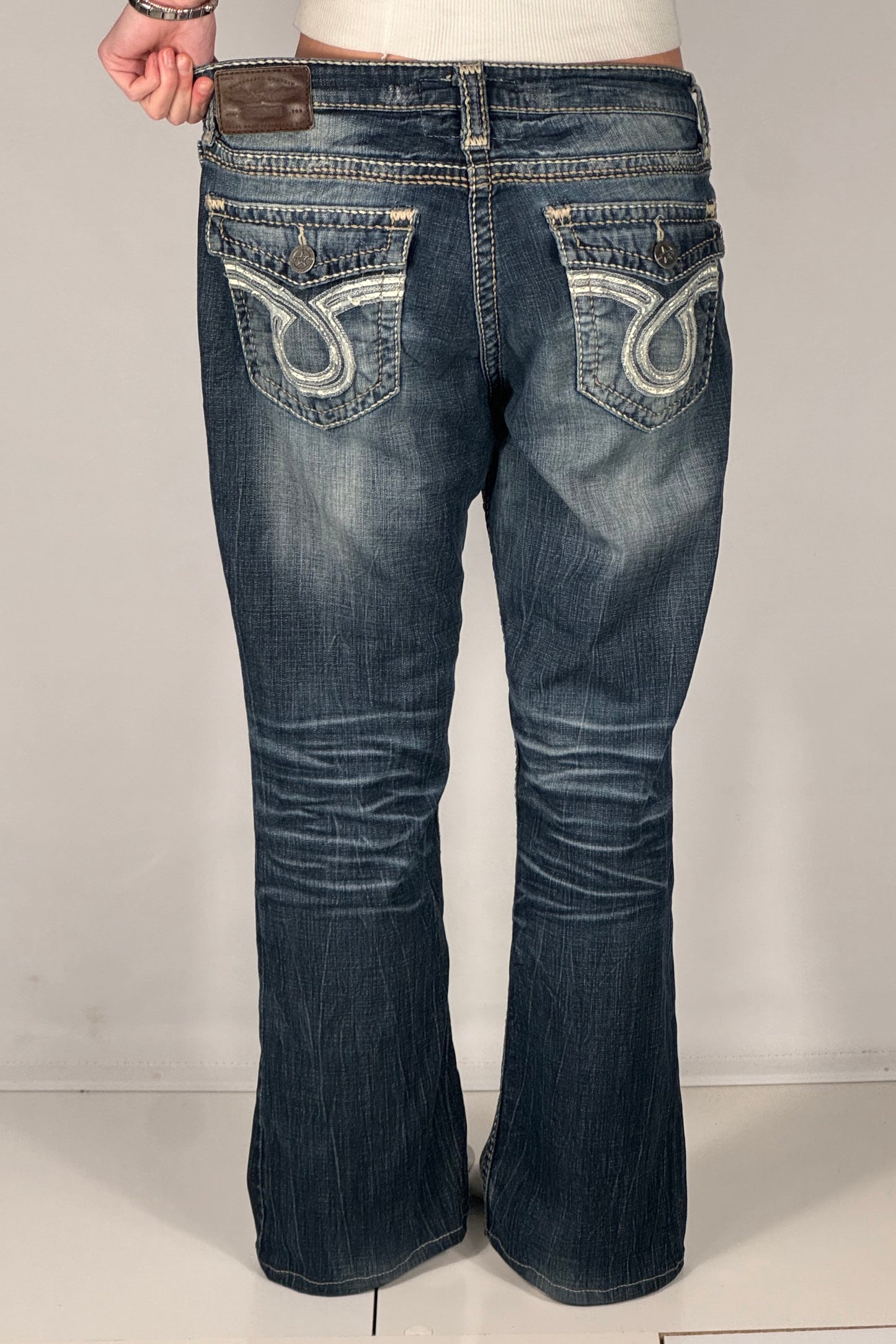 Lågmidjade jeans stl: L