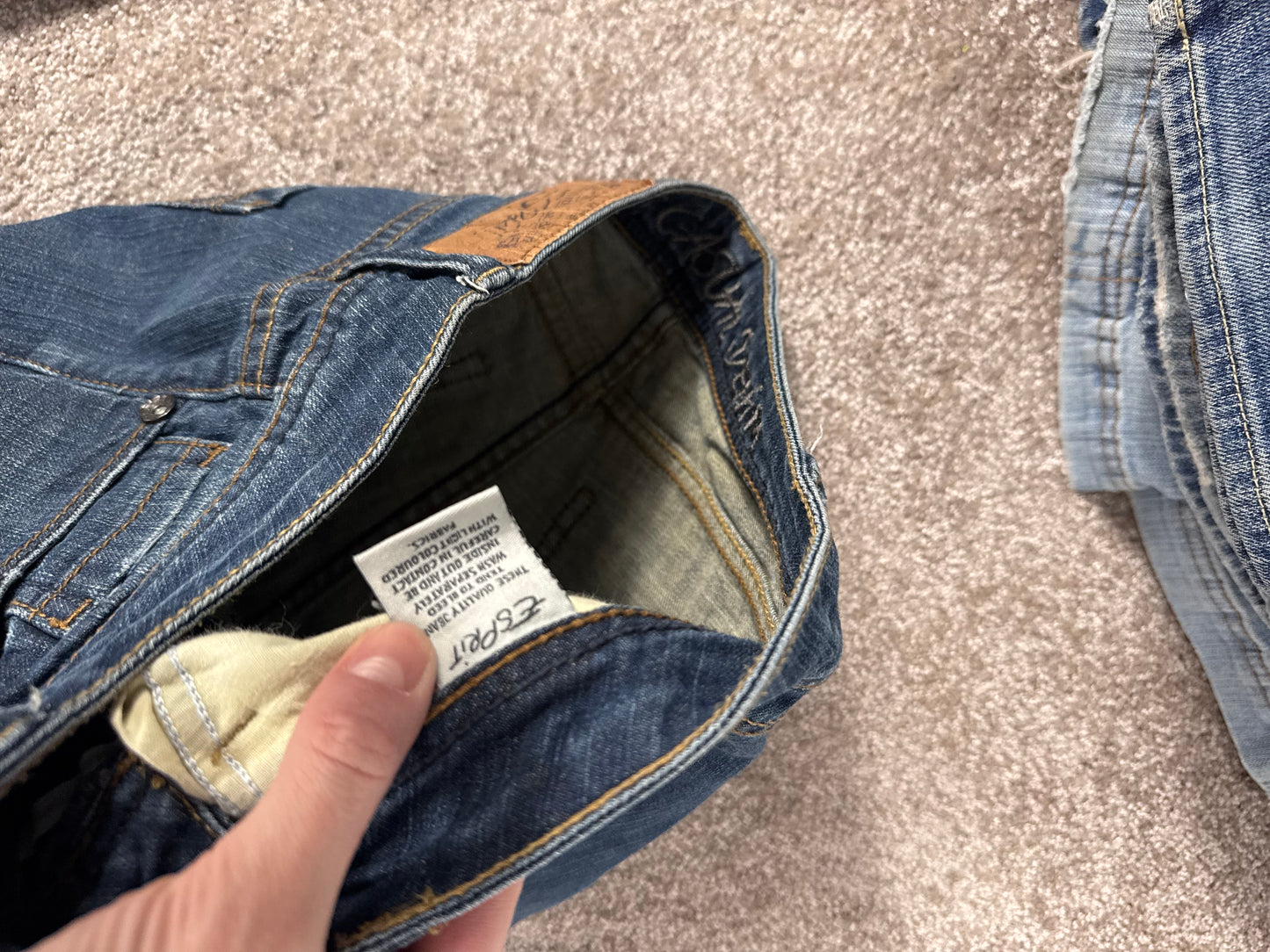 Lågmidjade jeans stl: XXS