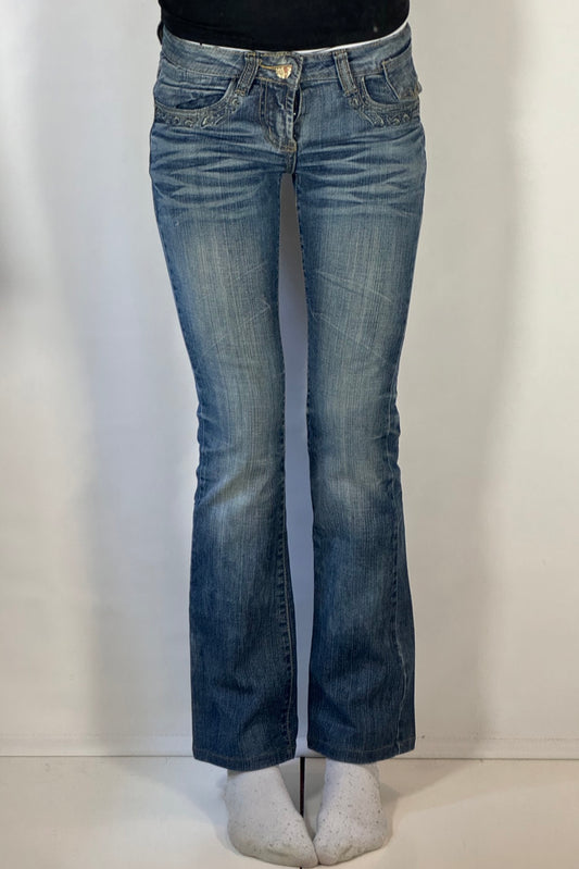 Lågmidjade jeans stl: XXS
