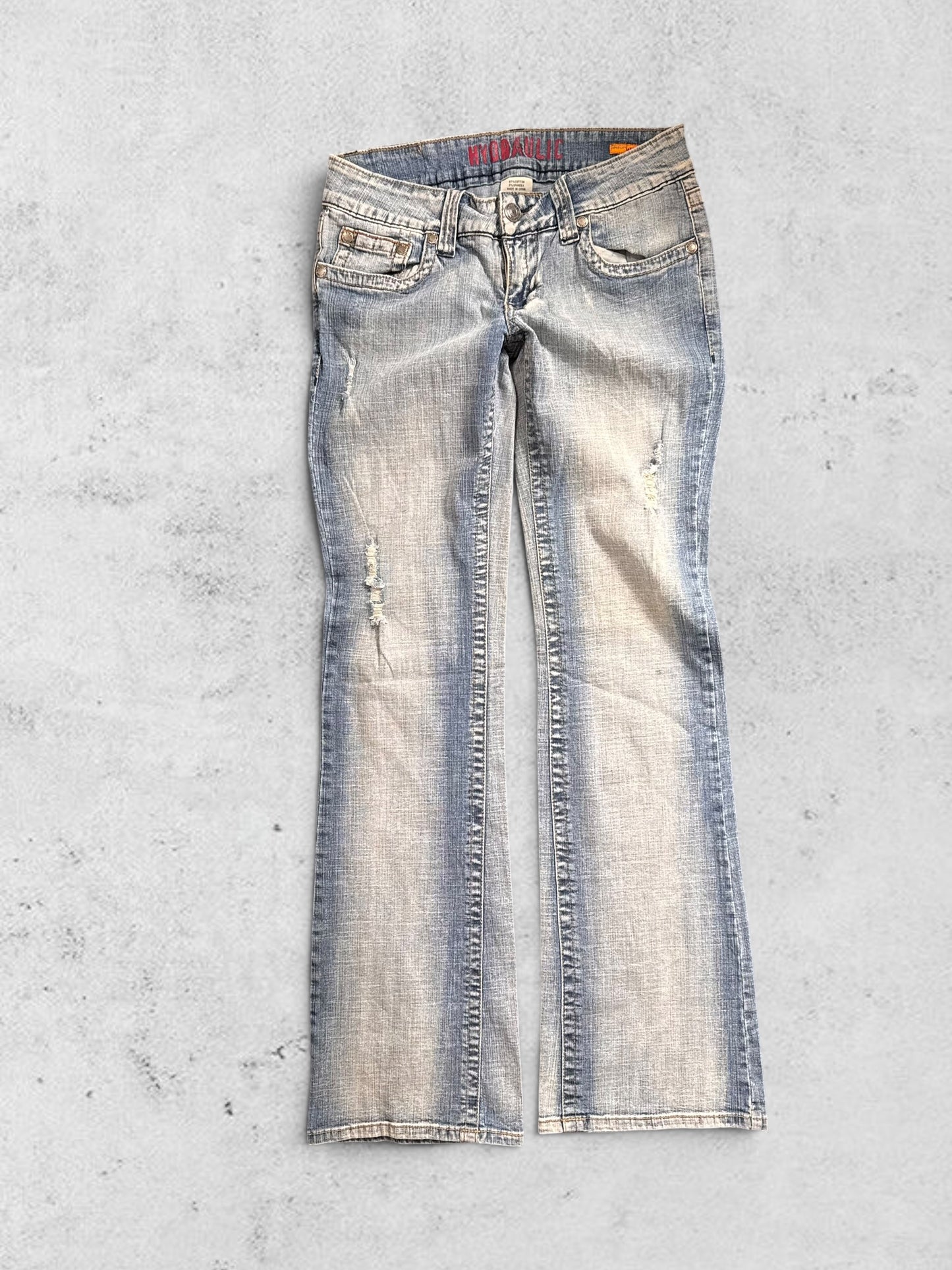 Lågmidjade jeans stl: S