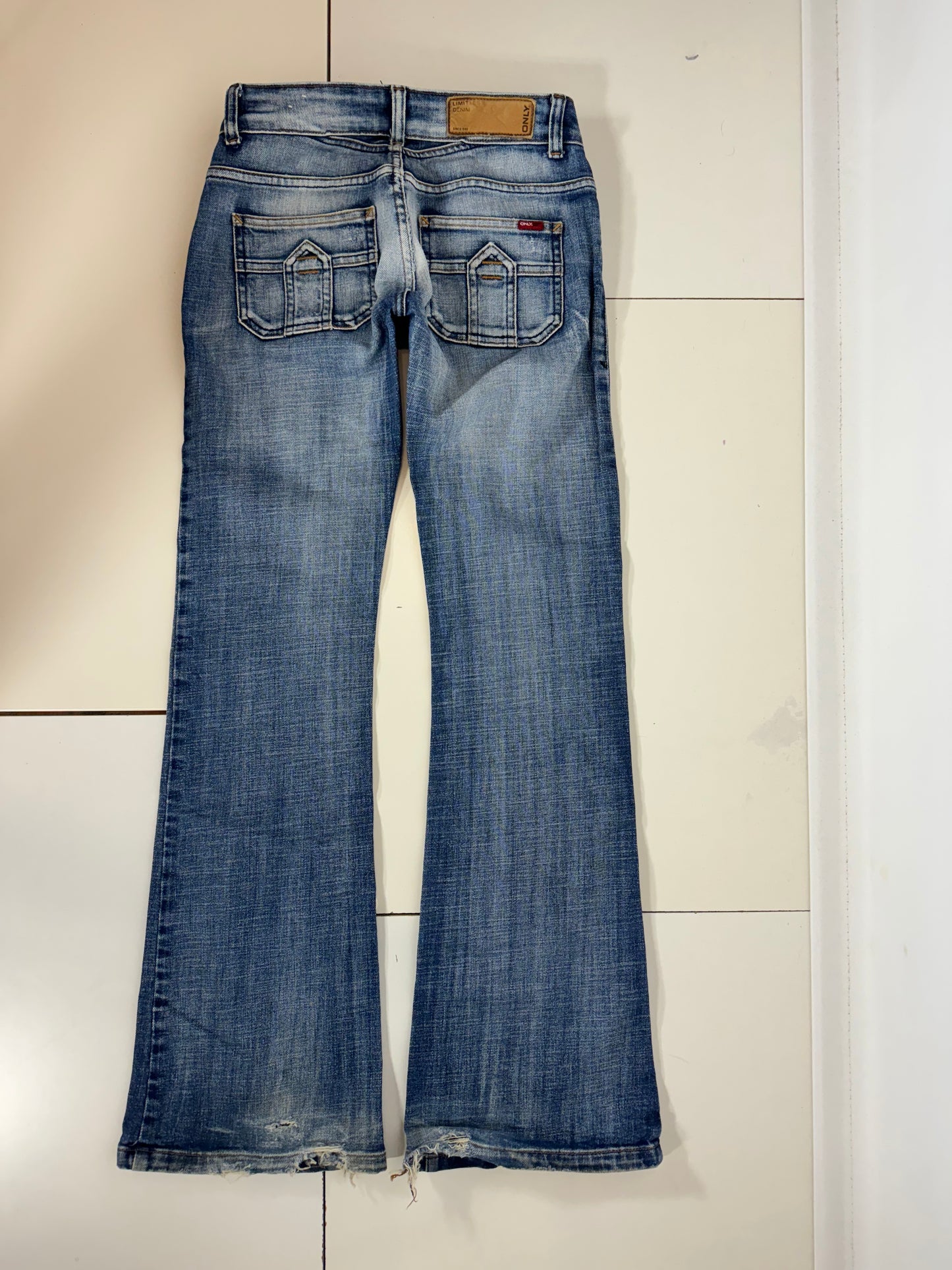Lågmidjade jeans stl: XXS