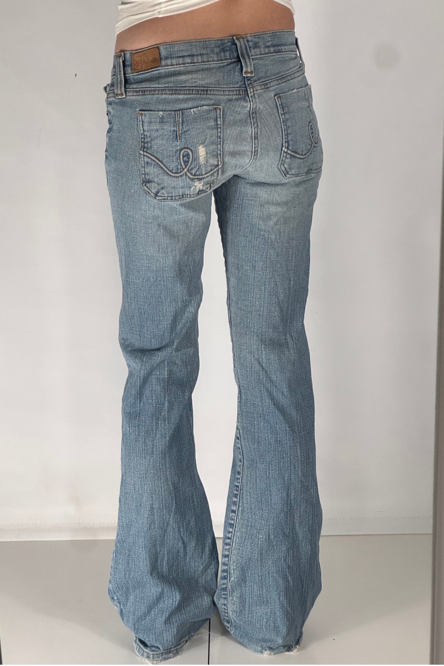 Lågmidjade jeans stl: XXS