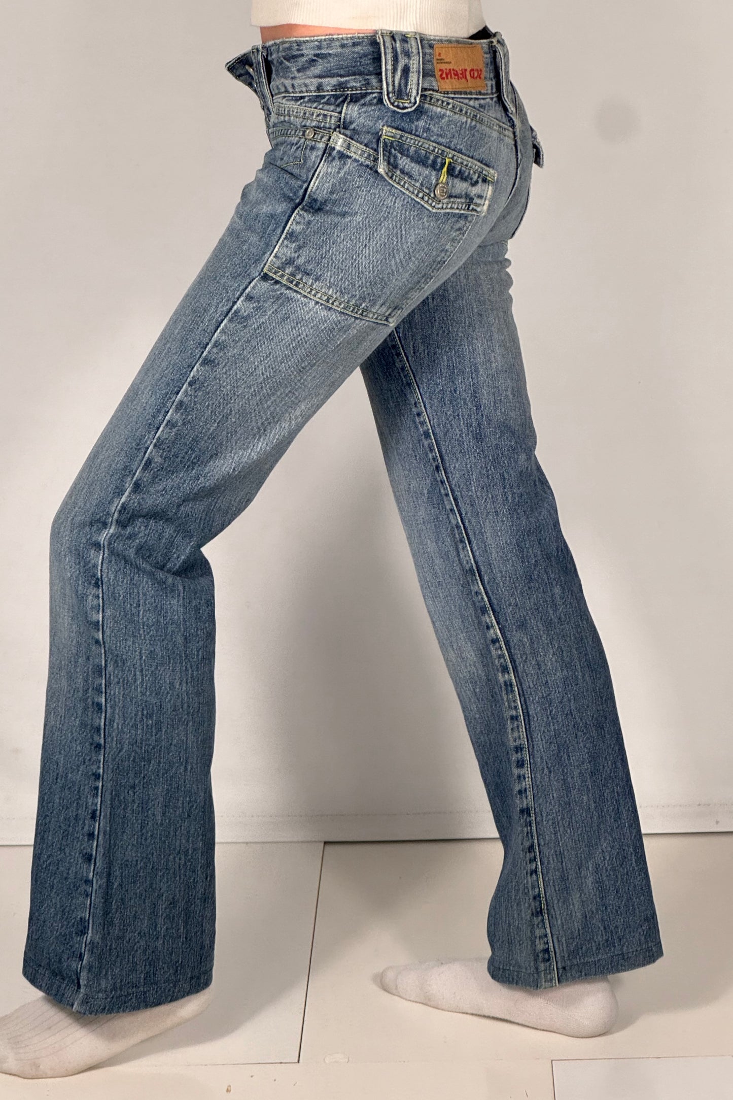 Lågmidjade jeans stl: XXS