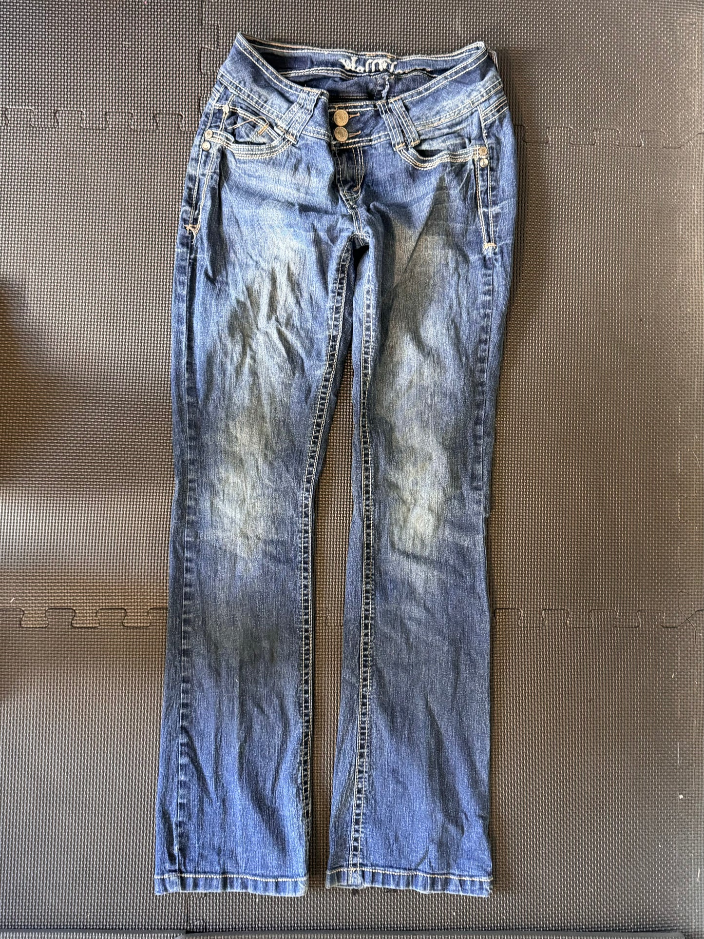 Lågmidjade jeans stl: XS