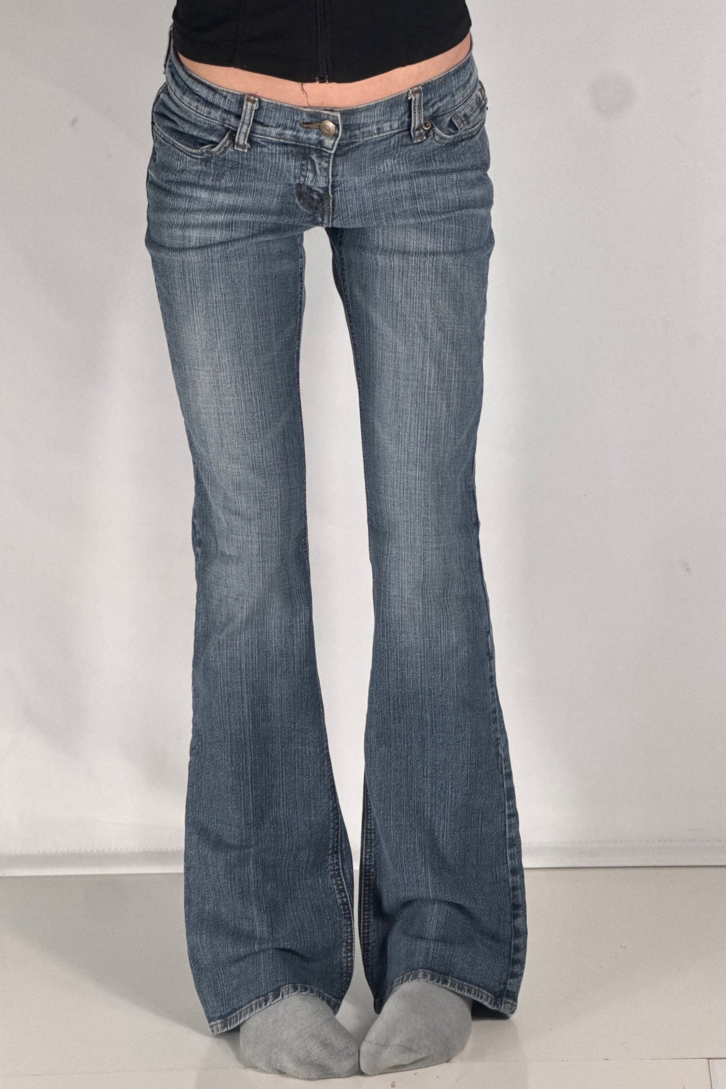 Lavtaljede jeans str: XS