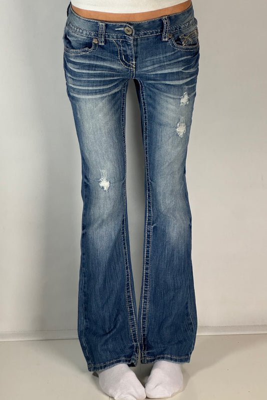 Lågmidjade jeans stl: XS/S