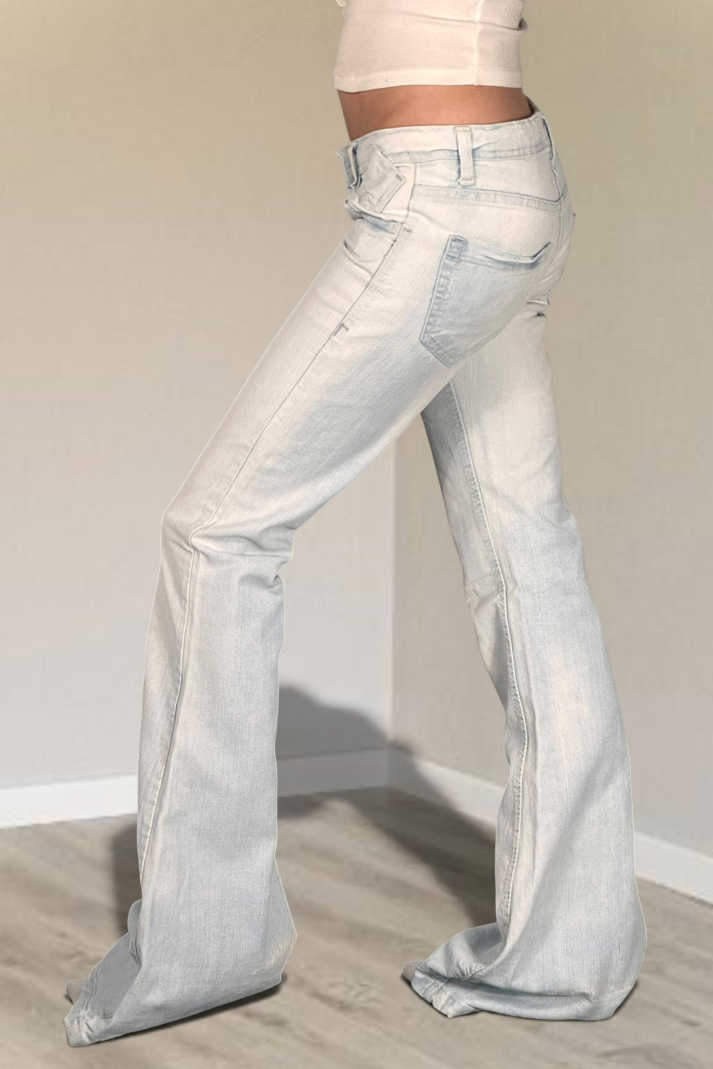 Lågmidjade jeans stl: XS