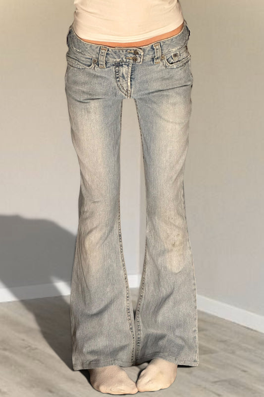 Lågmidjade jeans stl: S