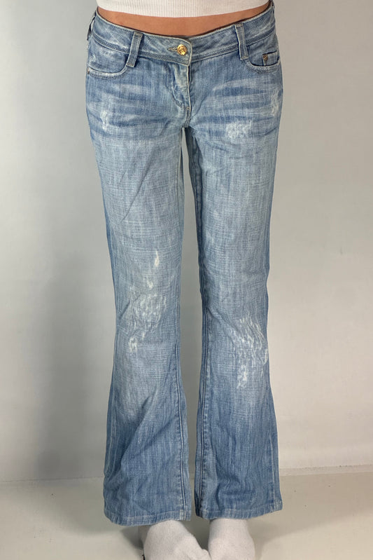 Lågmidjade jeans stl: S