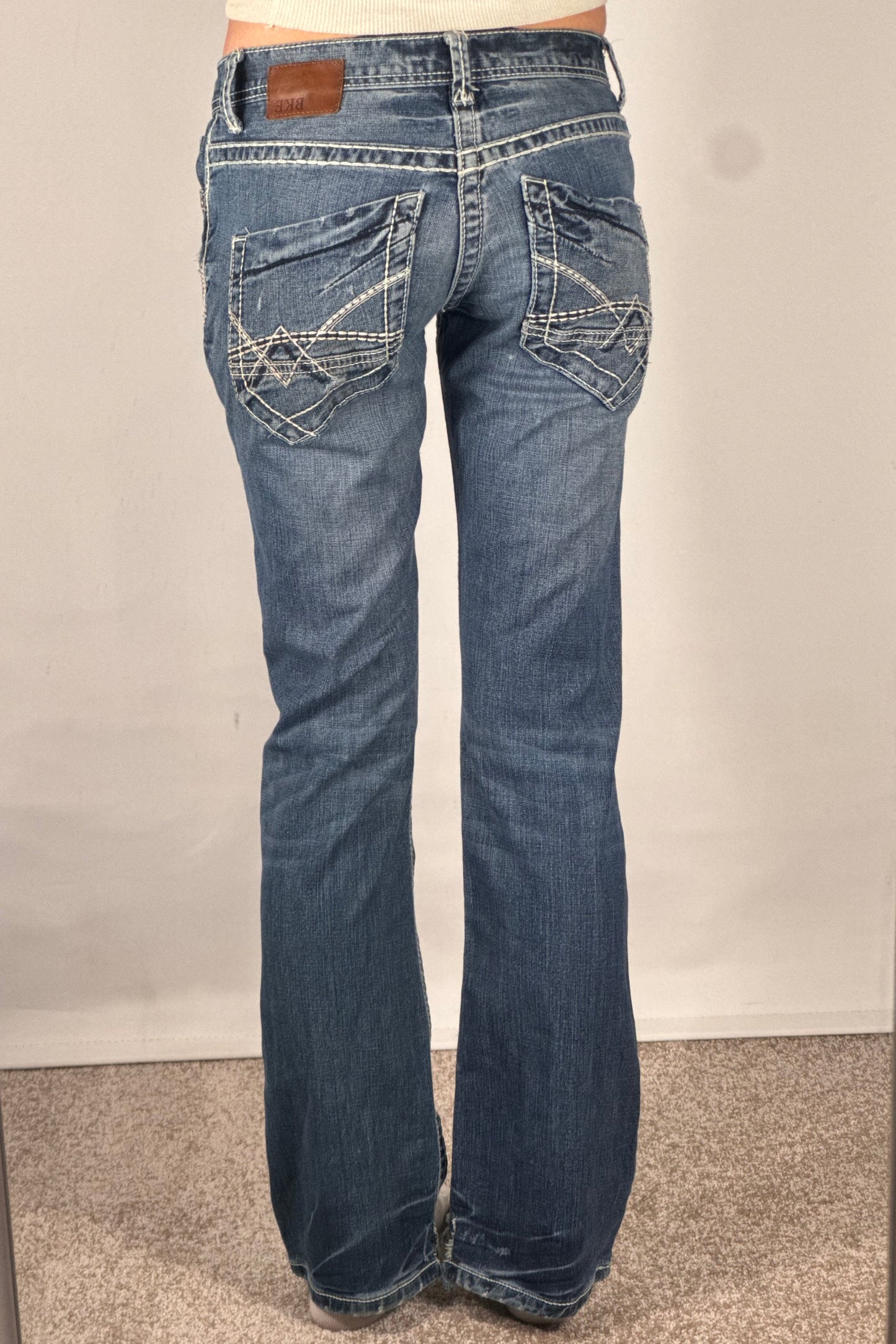 Lågmidjade jeans stl: XXS