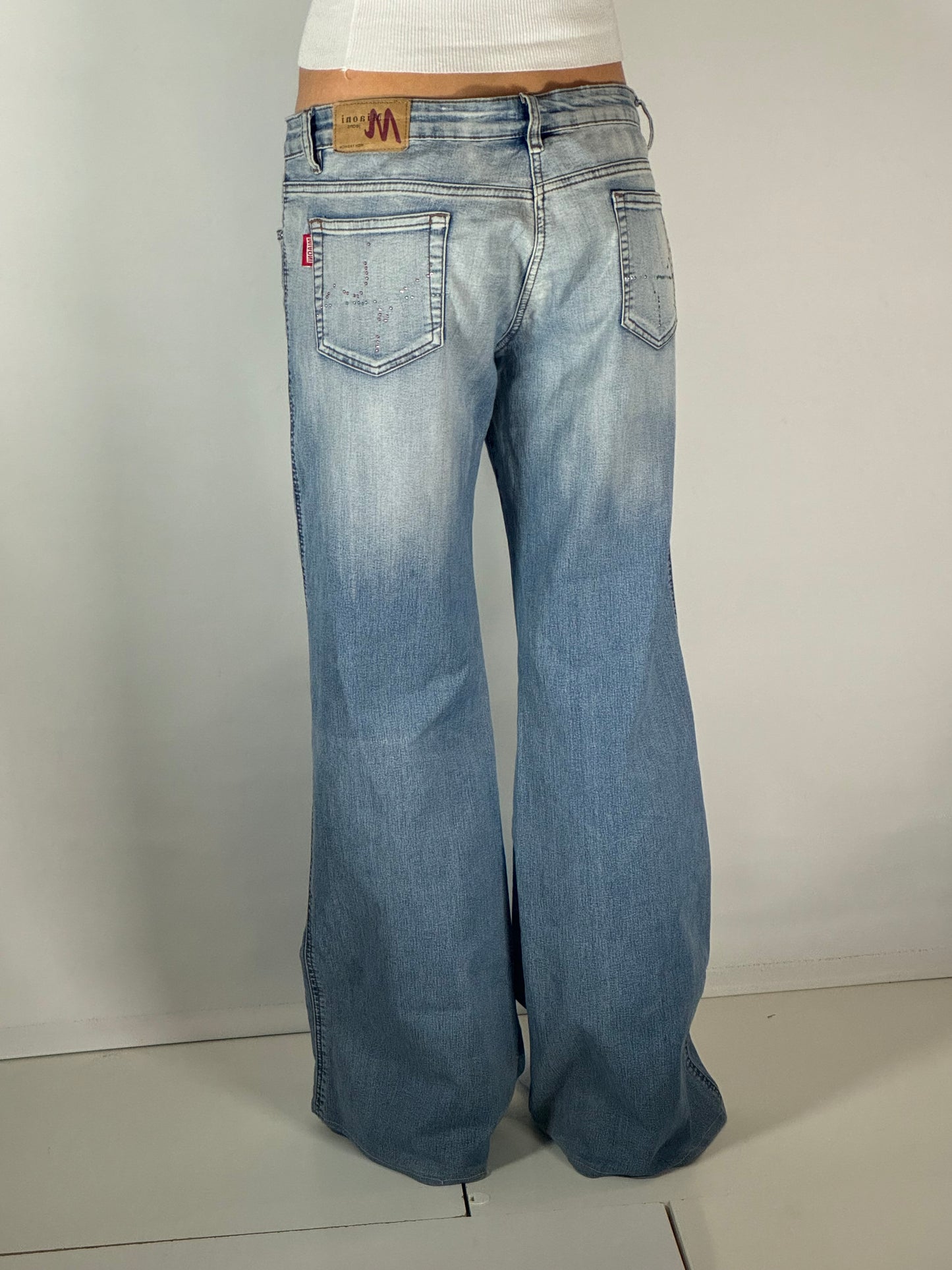 Lågmidjade jeans stl: M