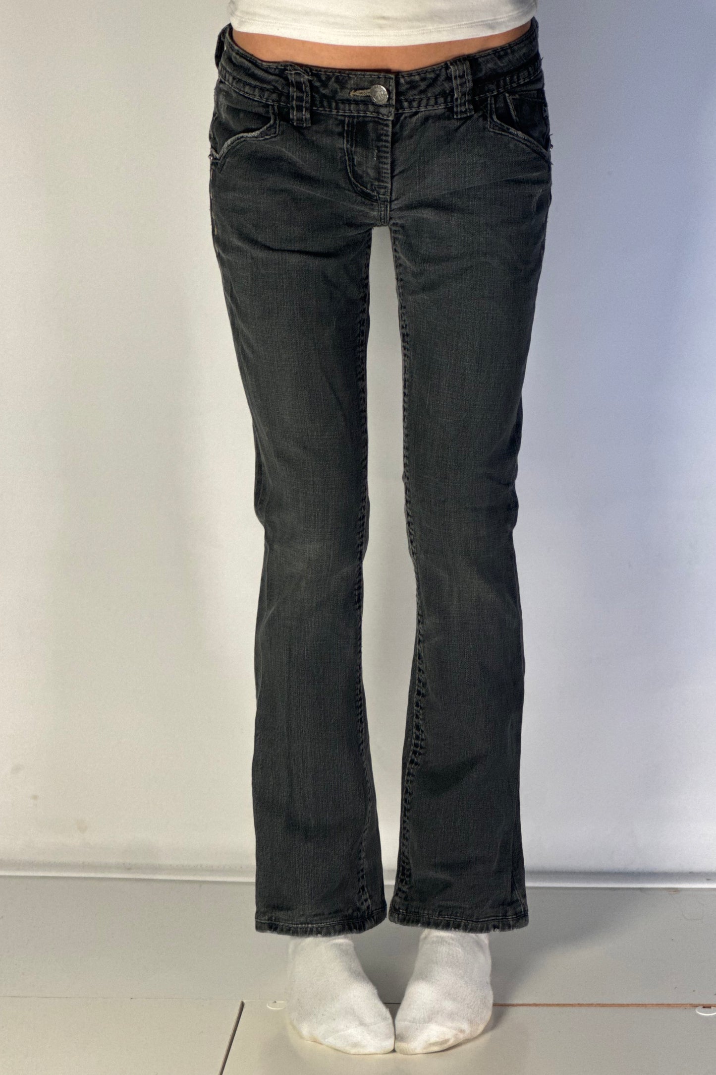 Lågmidjade jeans stl: S