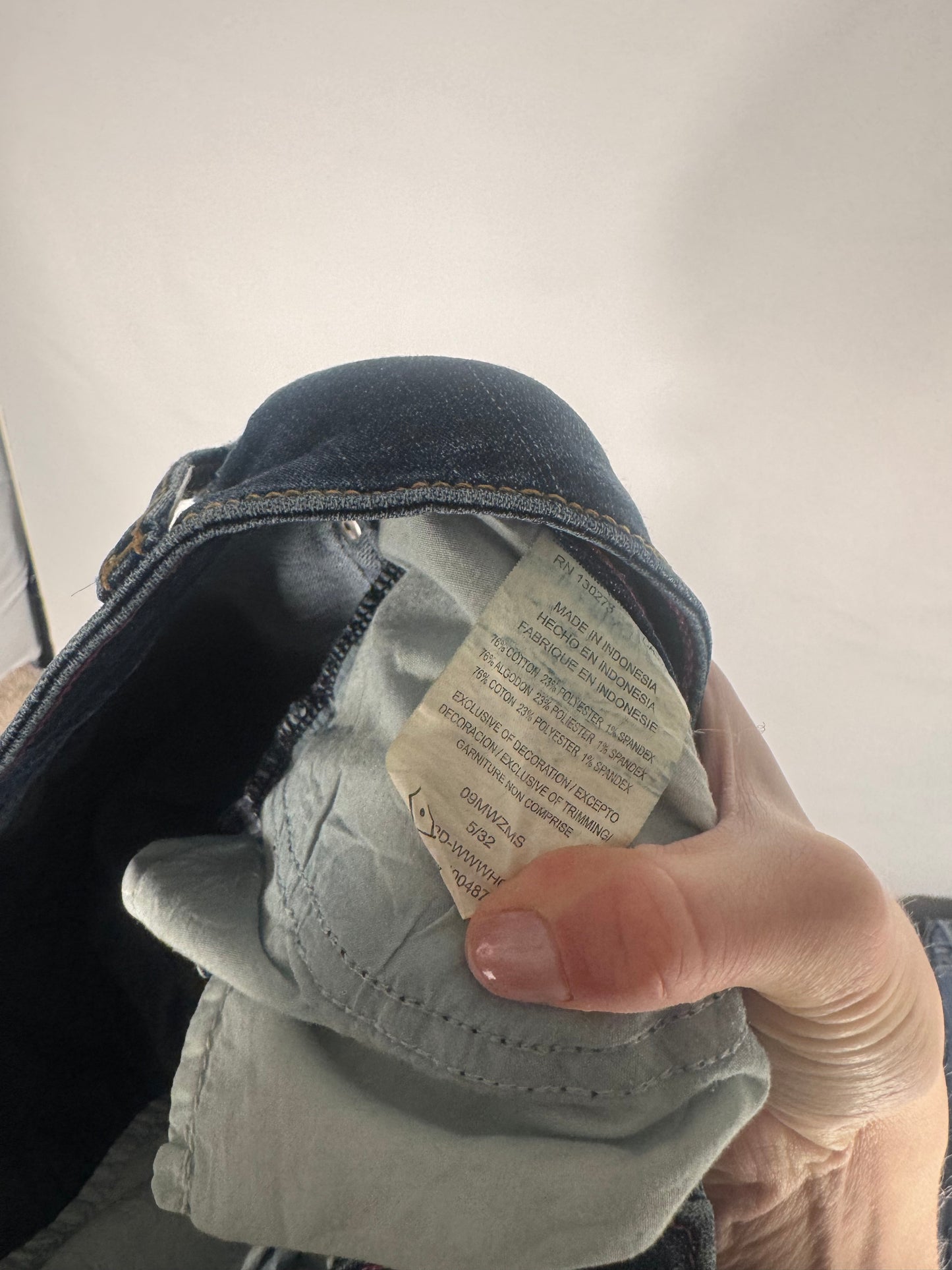 Lågmidjade jeans stl: S