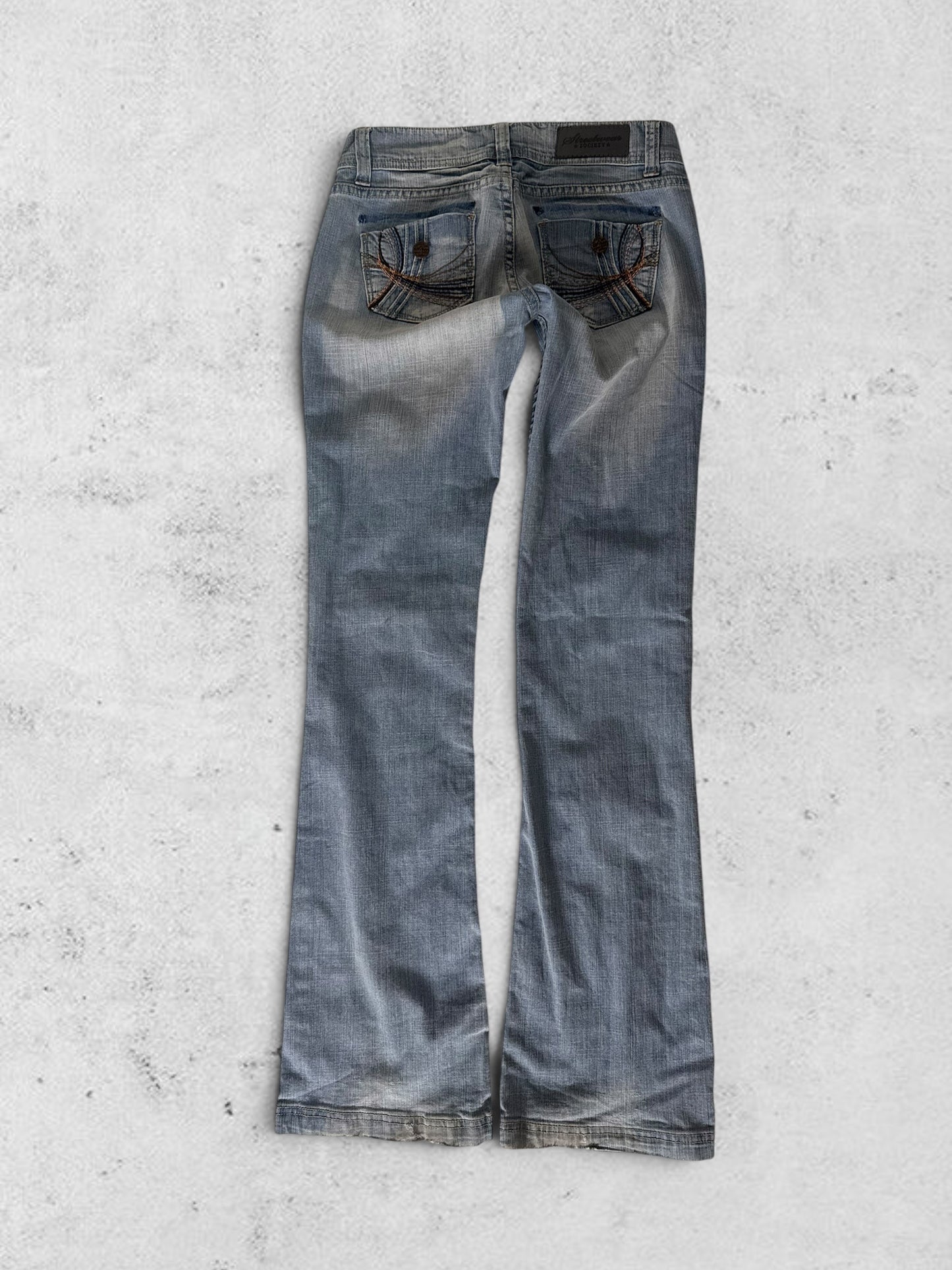 Lågmidjade jeans stl: XS