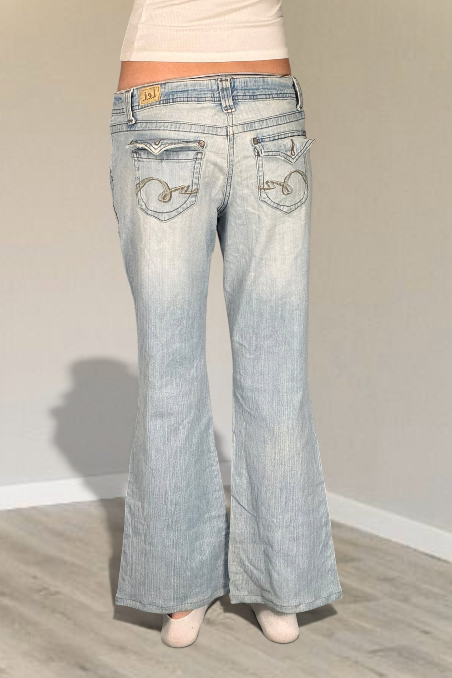 Lågmidjade jeans stl: M