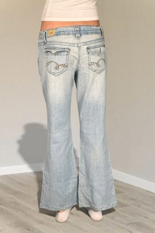 Lågmidjade jeans stl: M