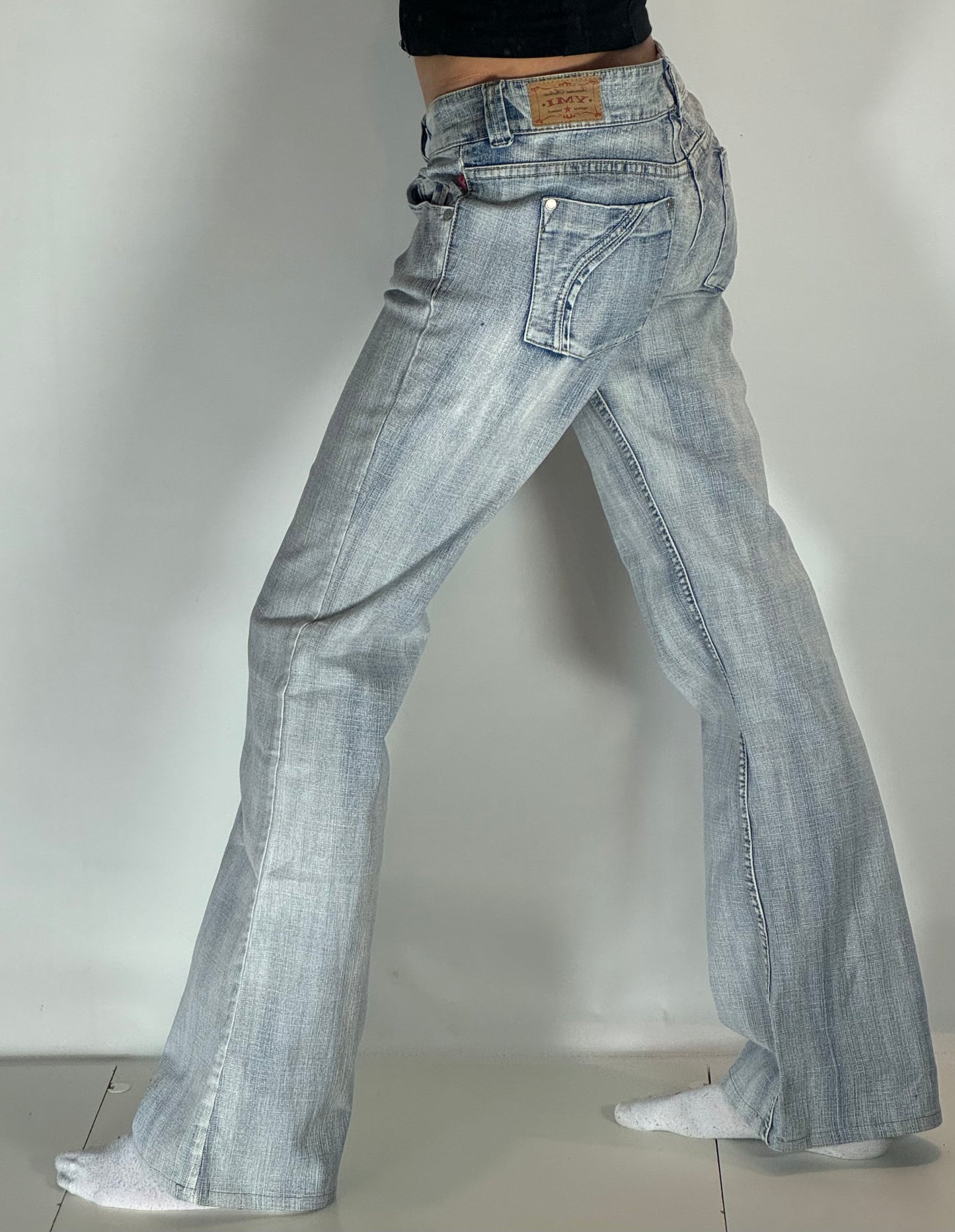 Lågmidjade jeans stl: S
