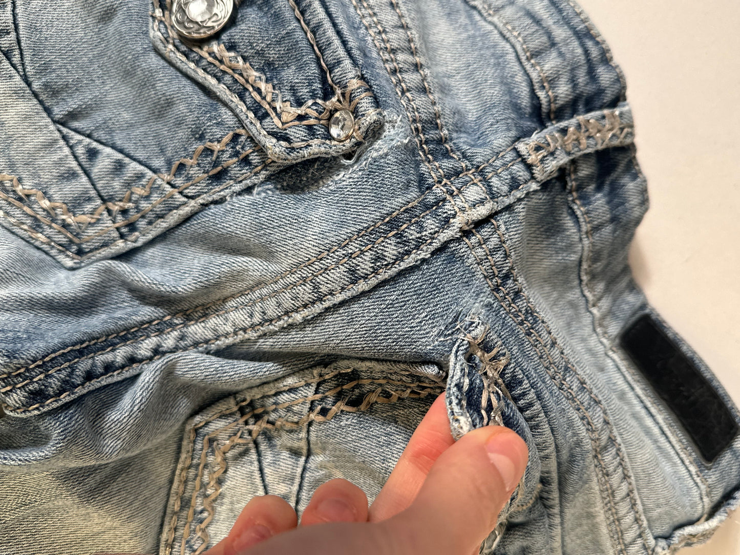 Lågmidjade jeans stl: XS