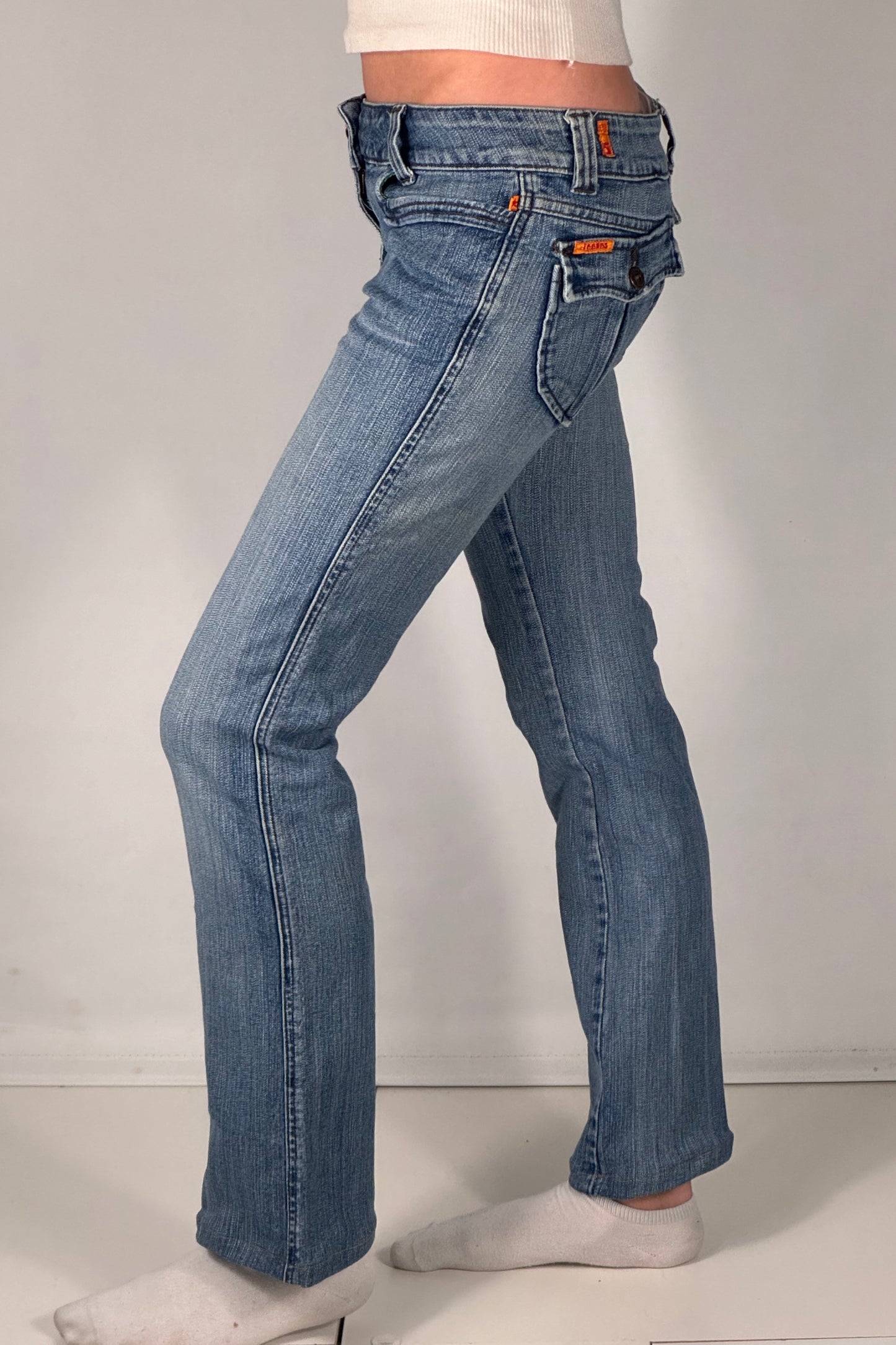 Lågmidjade jeans stl: XXS