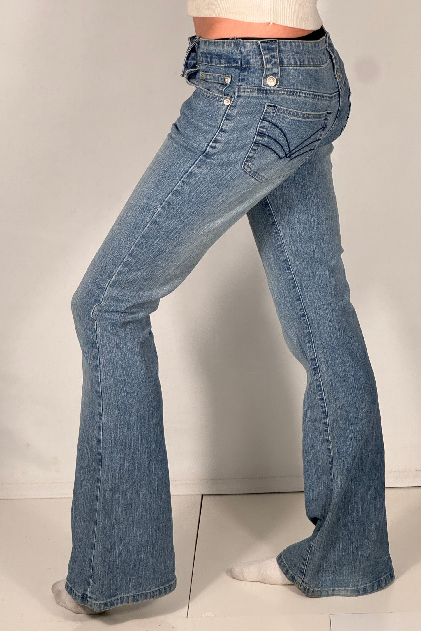 Lågmidjade jeans stl: XS