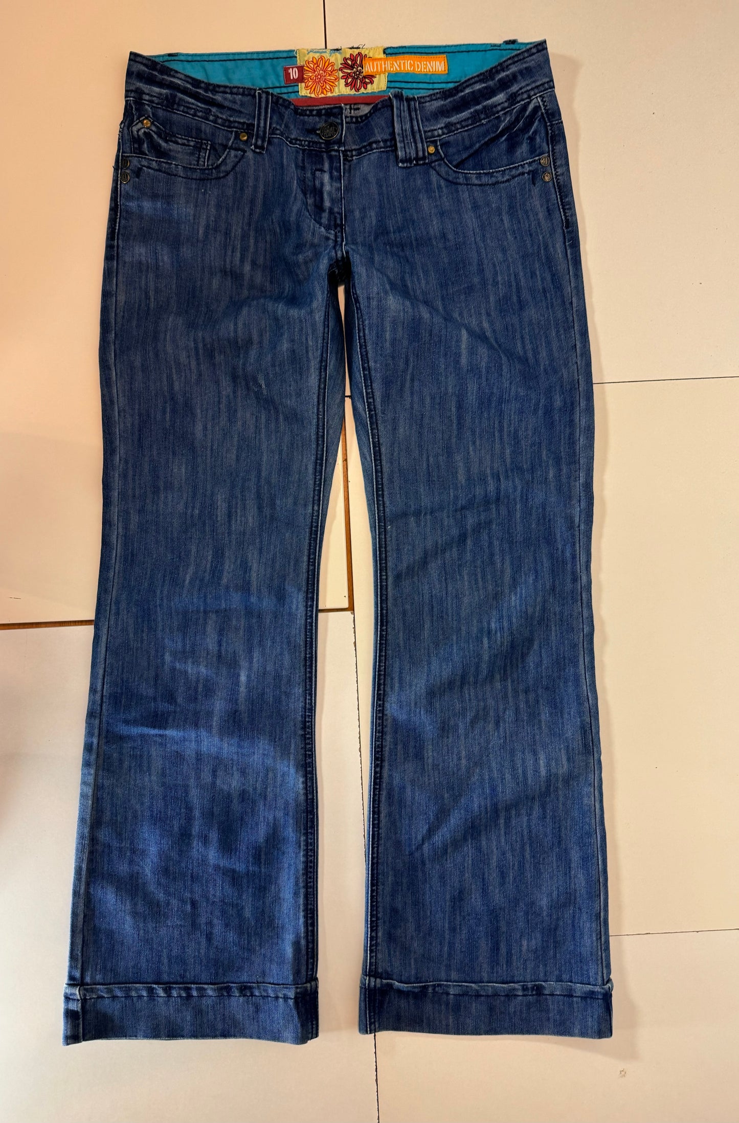 Lågmidjade jeans stl: L