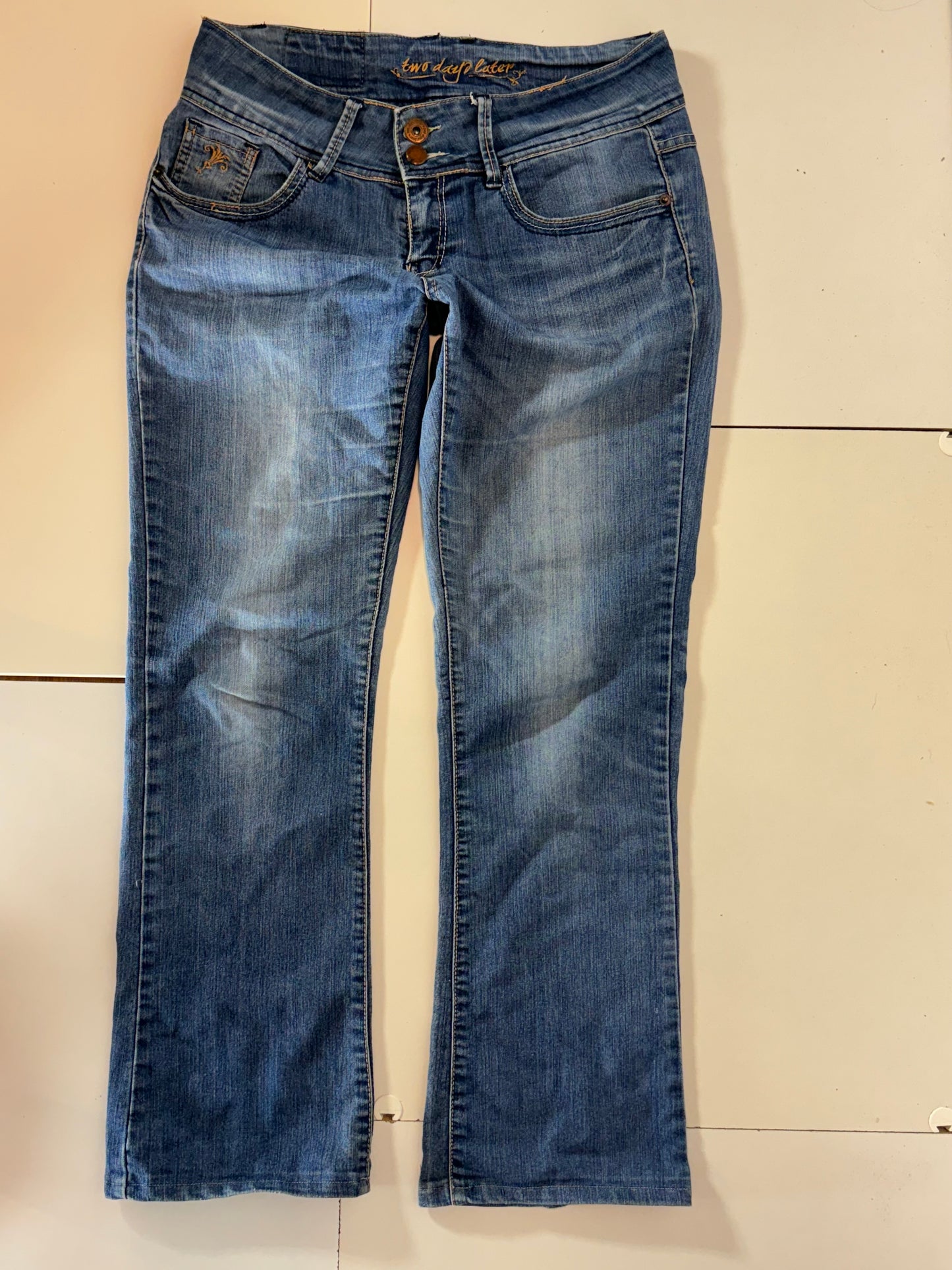 Lågmidjade jeans stl: M