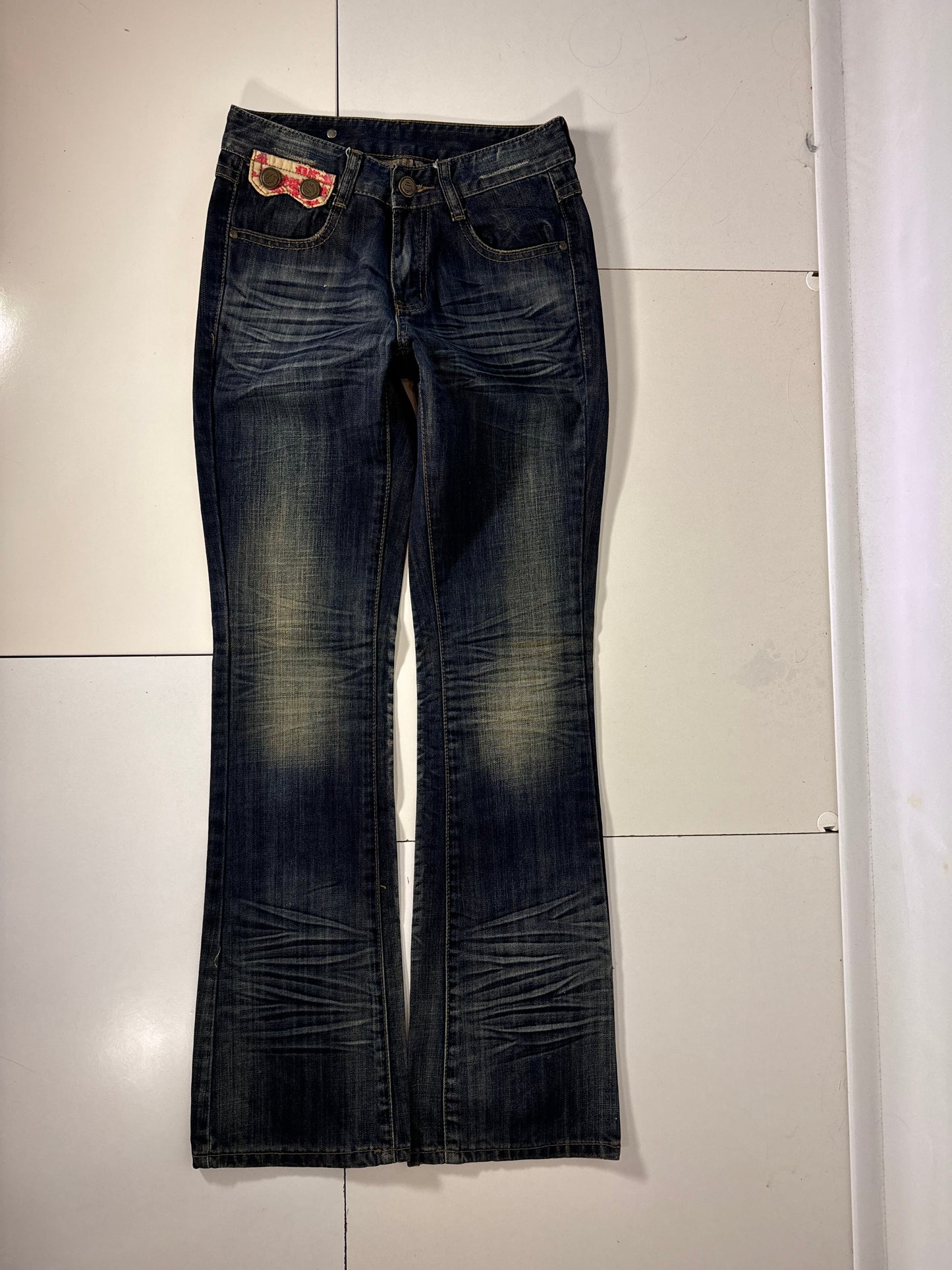 Lågmidjade jeans stl: XXXS