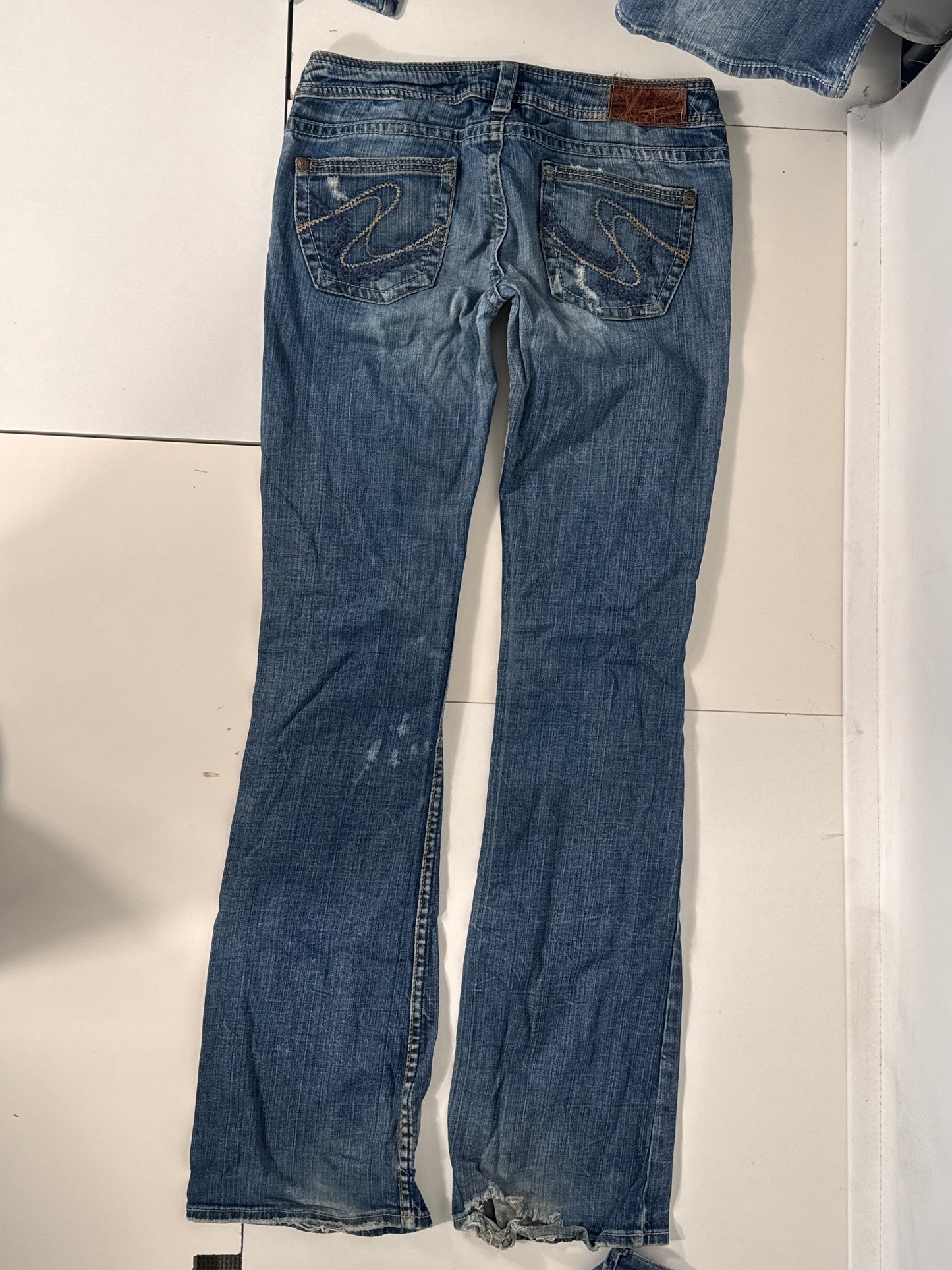 Lågmidjade jeans stl: S