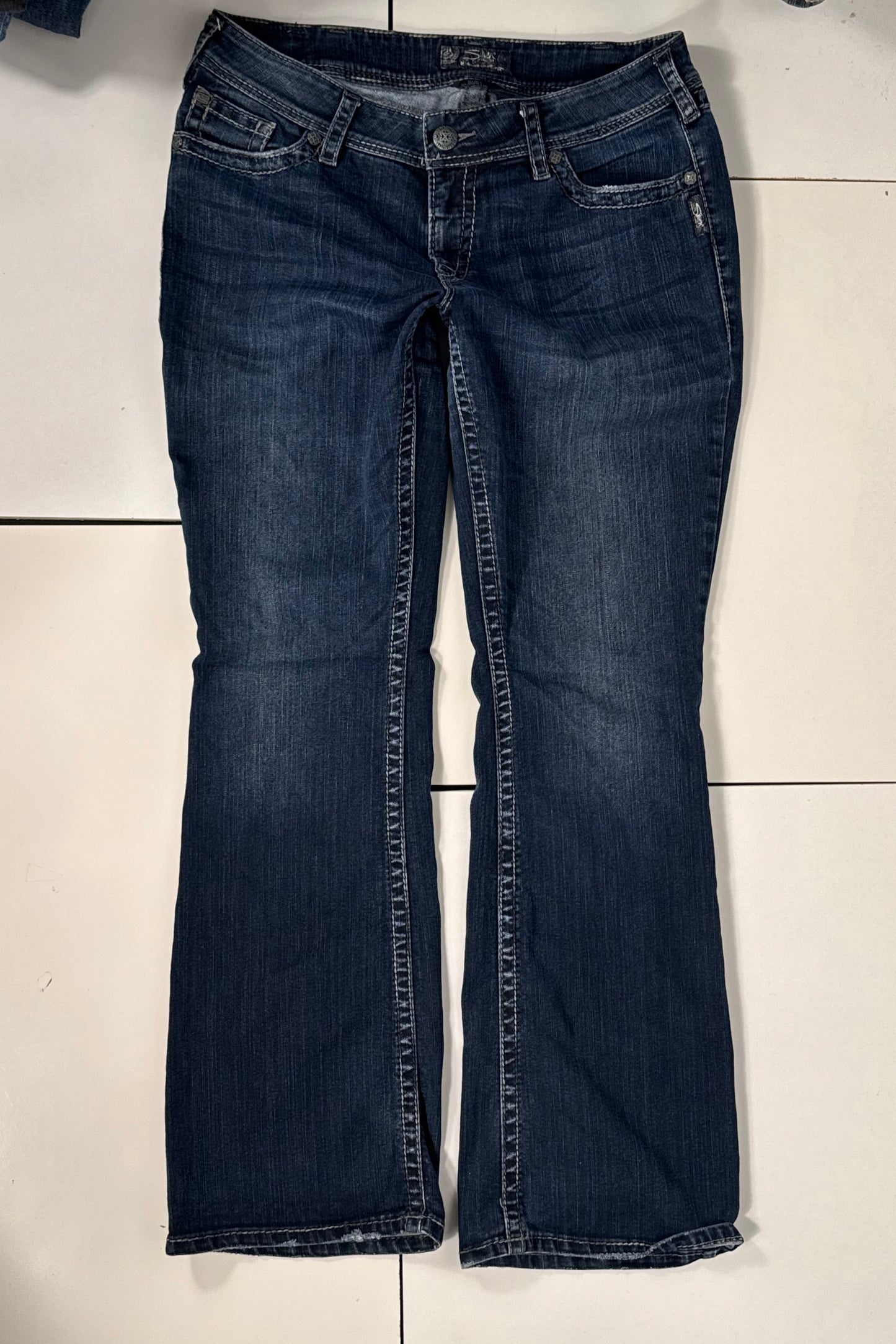 Lågmidjade jeans stl: