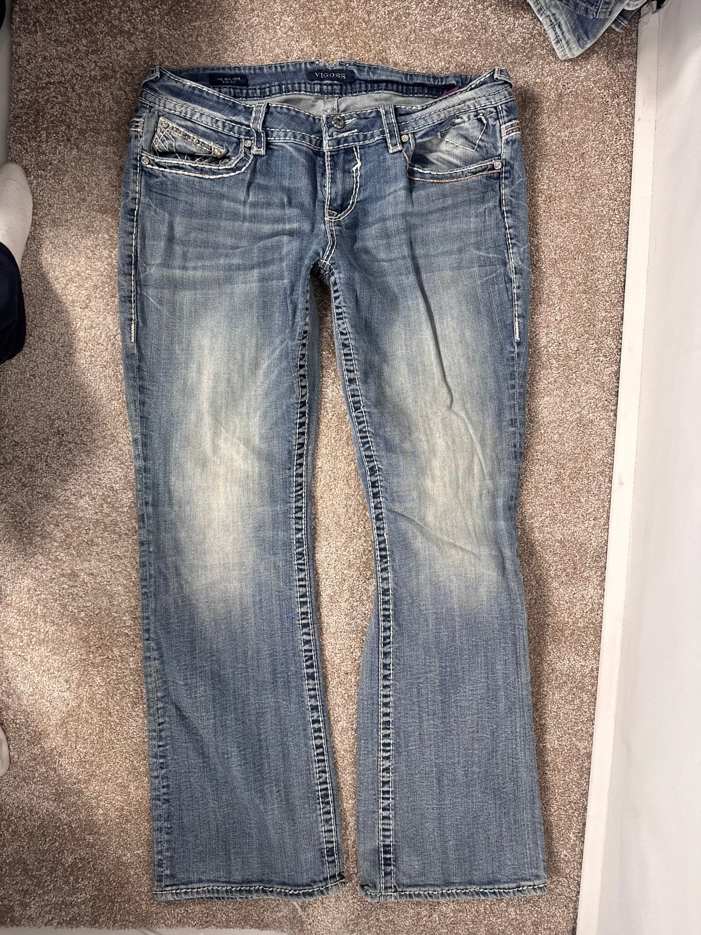 Lågmidjade jeans stl: L