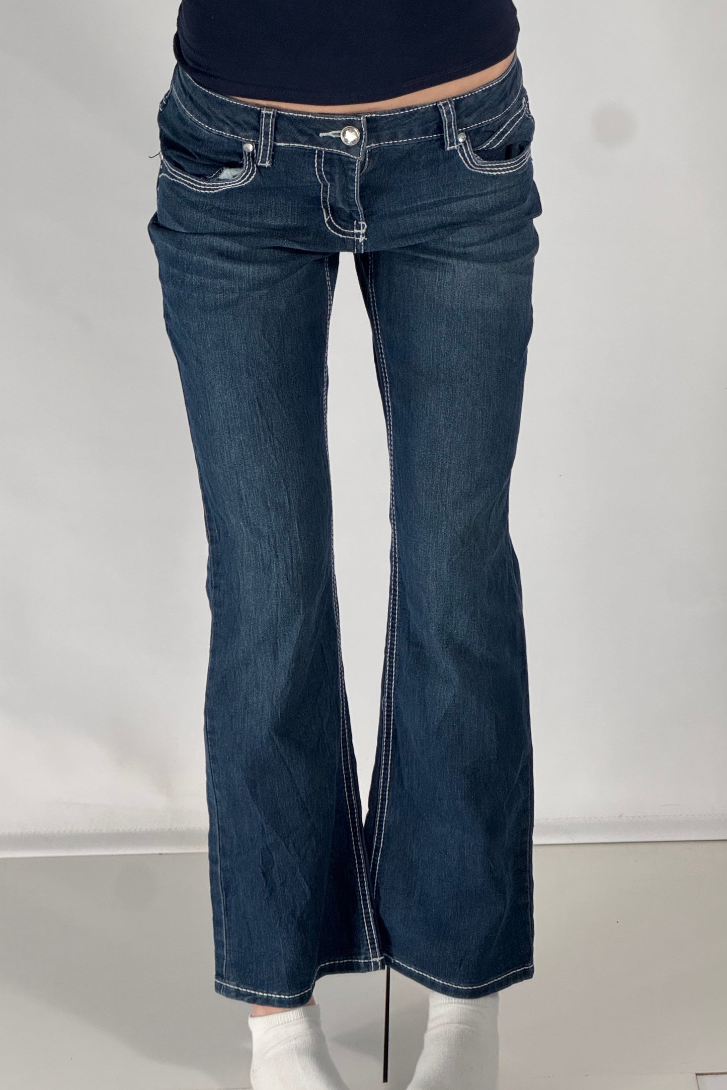 Lågmidjade jeans stl: XXS