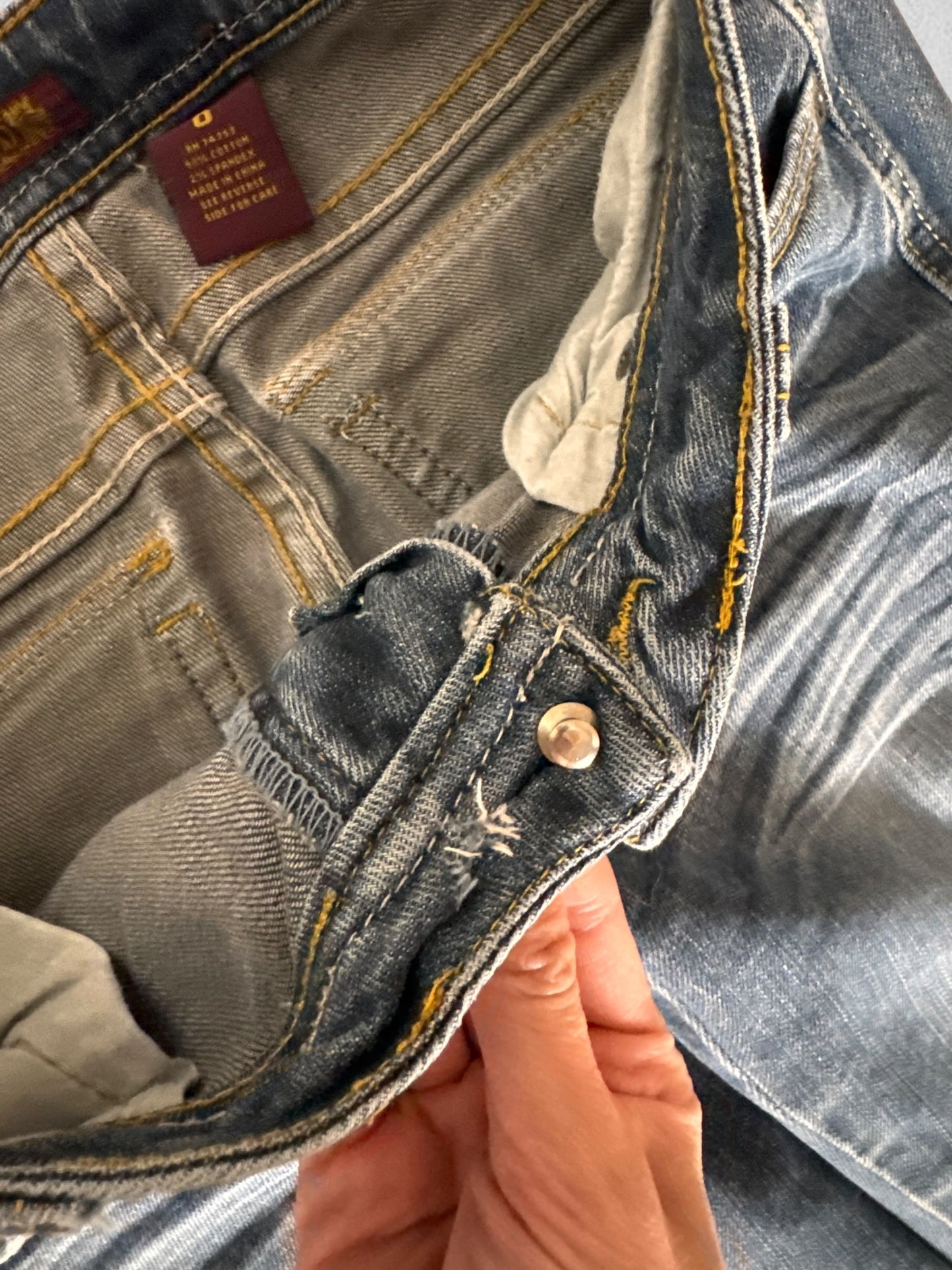 Lågmidjade jeans stl: XXS