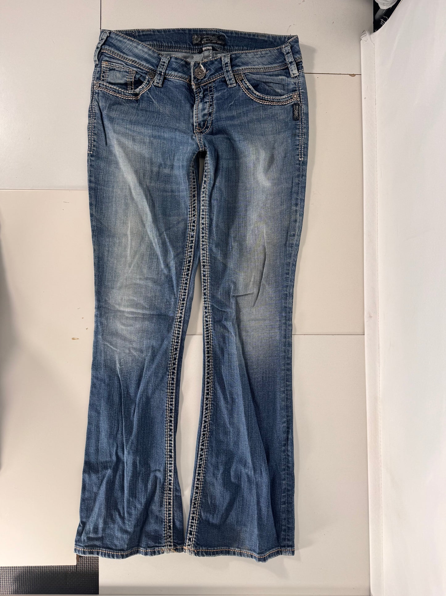 Lavlivede jeans str: L