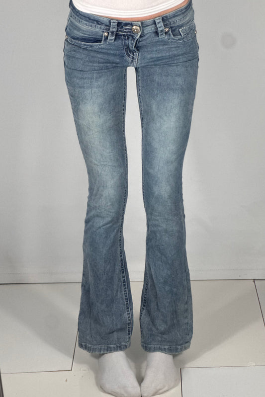 Lågmidjade jeans stl: XXS