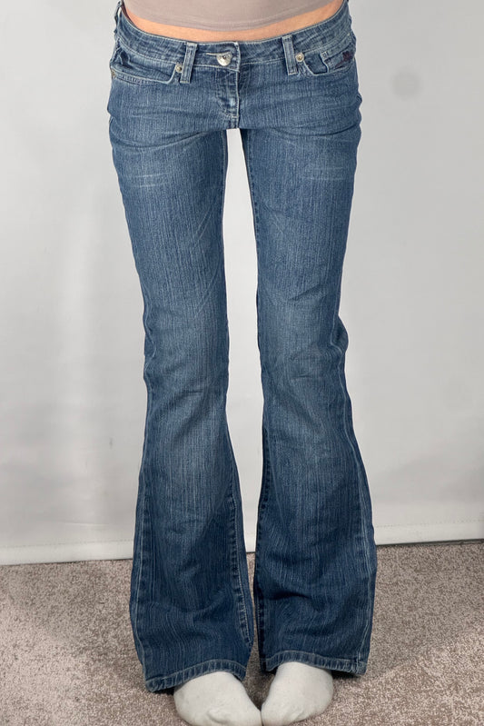 Lavtaljede jeans str: XS