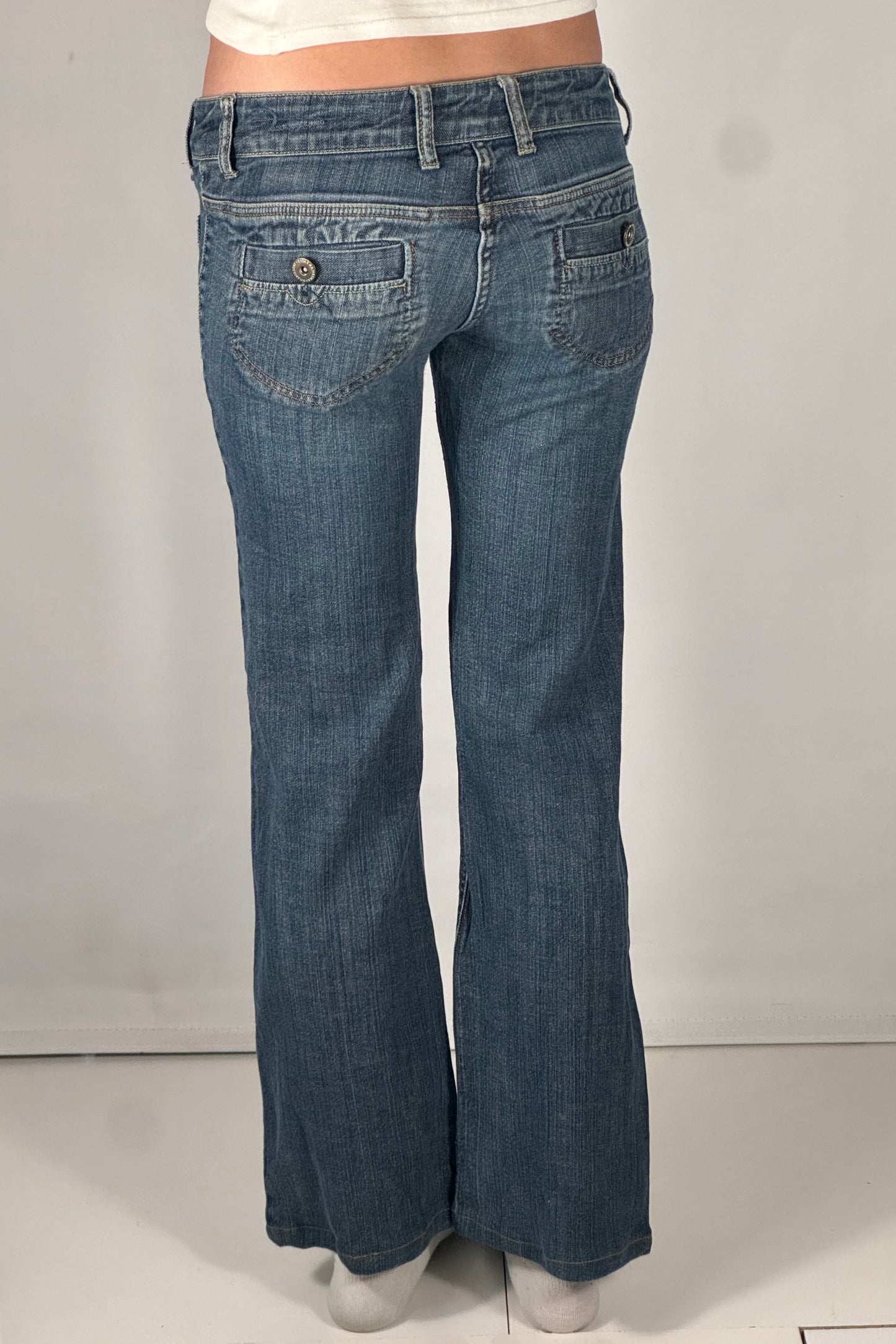 Lågmidjade jeans stl: XS