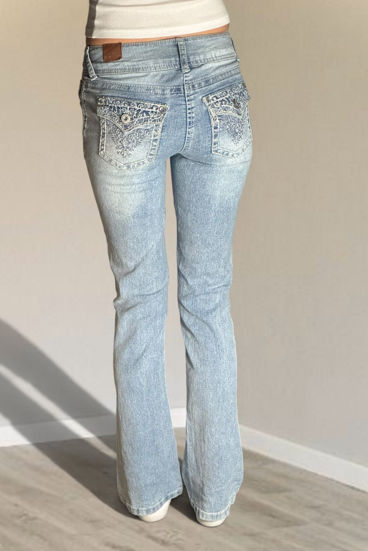 Lågmidjade jeans stl: XXS