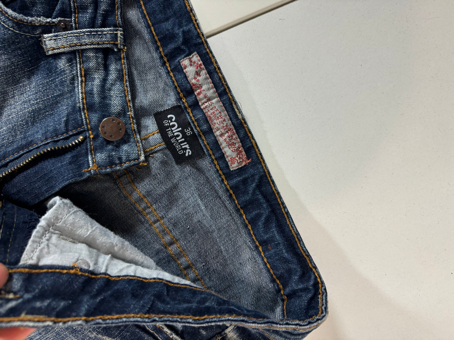 Lågmidjade jeans stl: S