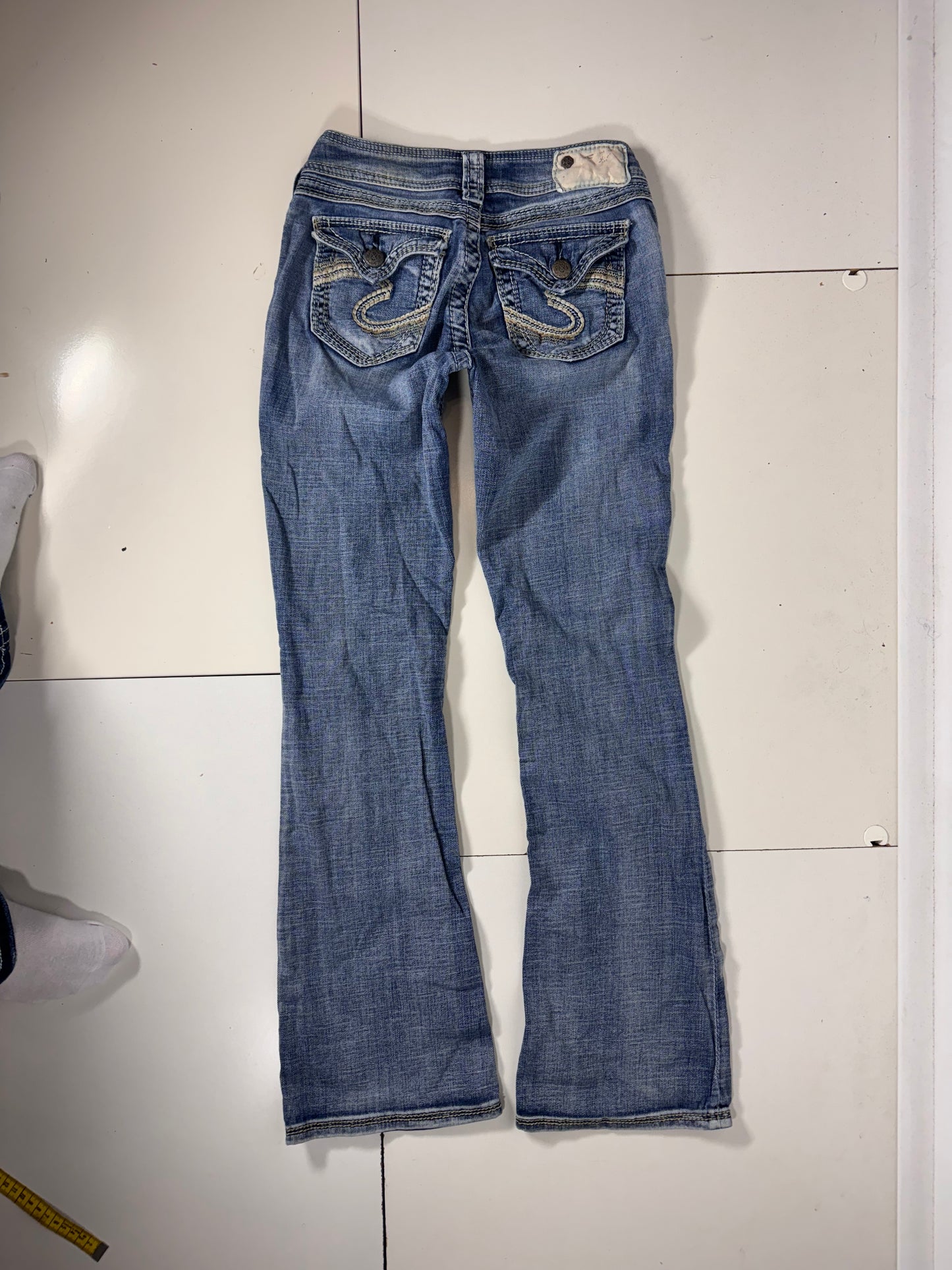 Lågmidjade jeans stl: XS