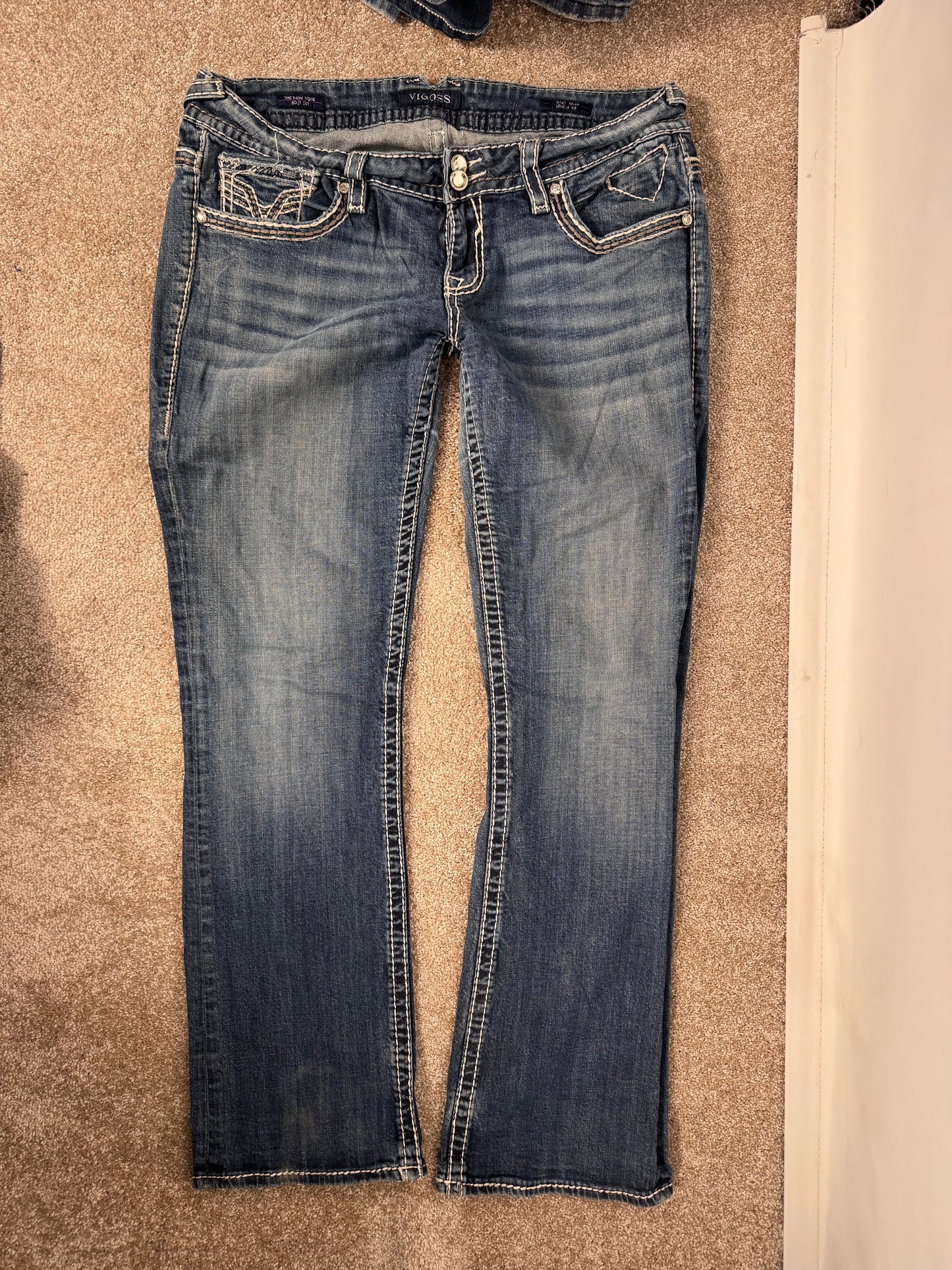 Lågmidjade jeans stl: L