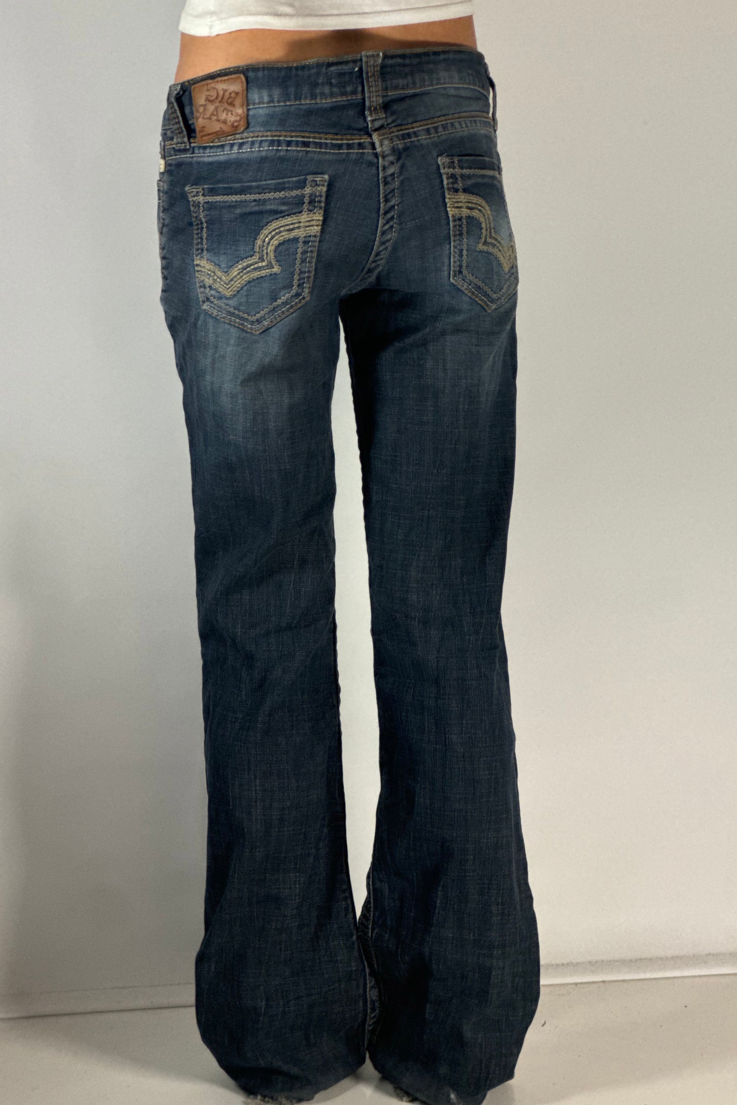 Lågmidjade jeans stl: S